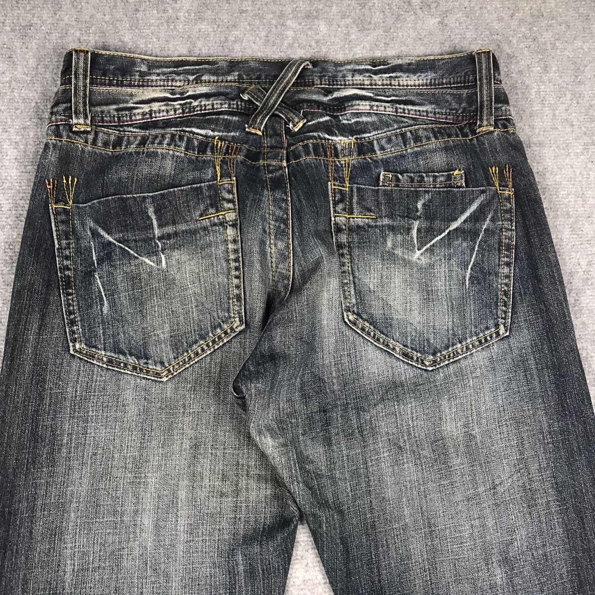 Japanese Brand BAGGY⚡️JAPANERS DENIM PANTS Size US 34 / EU 50 - 9 Thumbnail