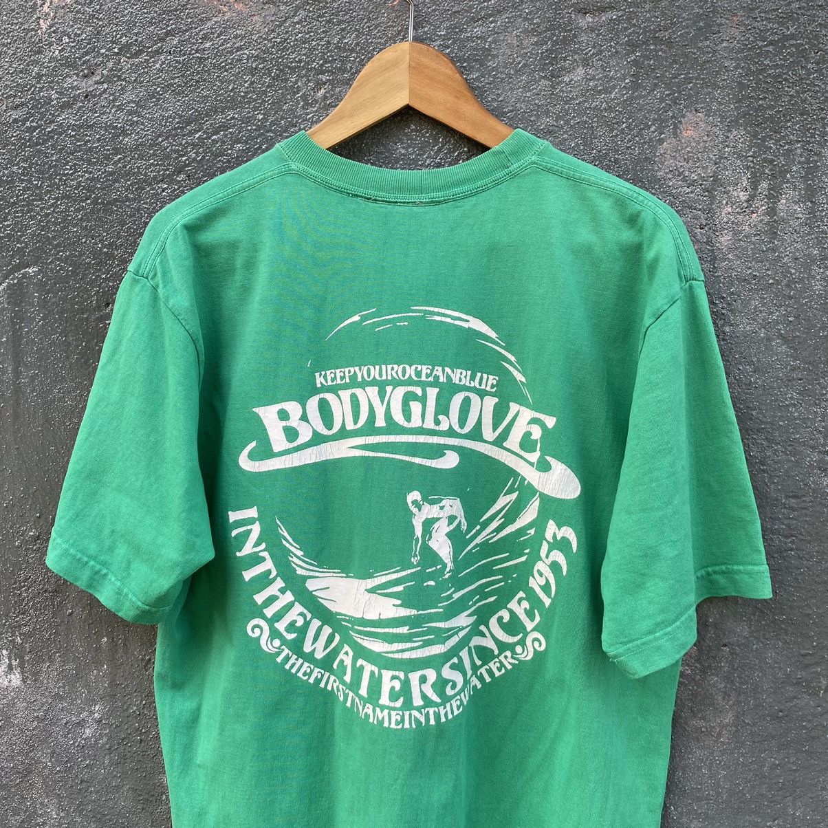 Body Glove 💥SICK💥 THRASHED FADED VINTAGE Y2K Body Glove SURF ERD TEE Size US L / EU 52-54 / 3 - 4 Thumbnail