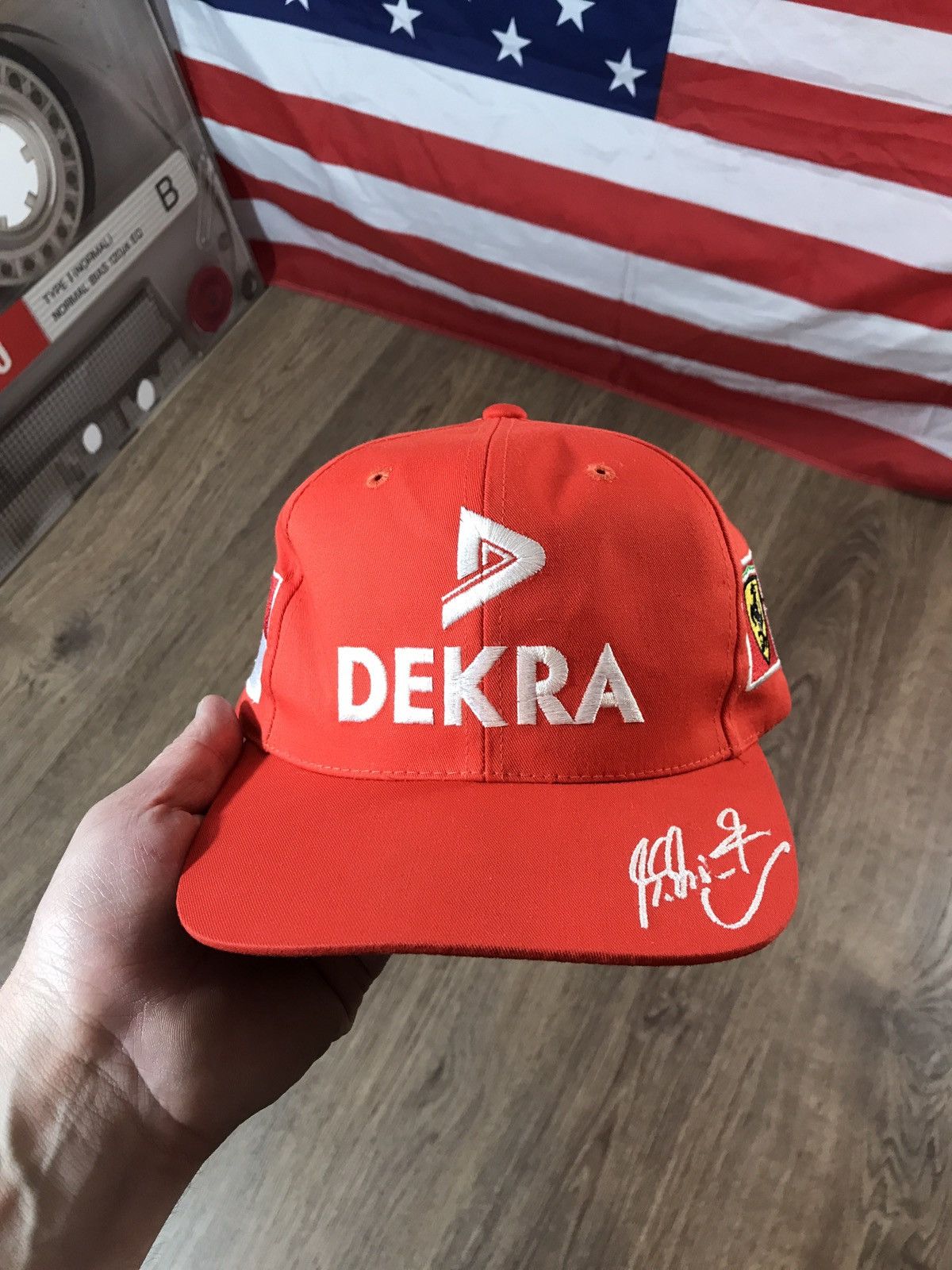 Vintage Vintage Ferrari Schumacher Formula 1 Dekra Cap Hat | Grailed