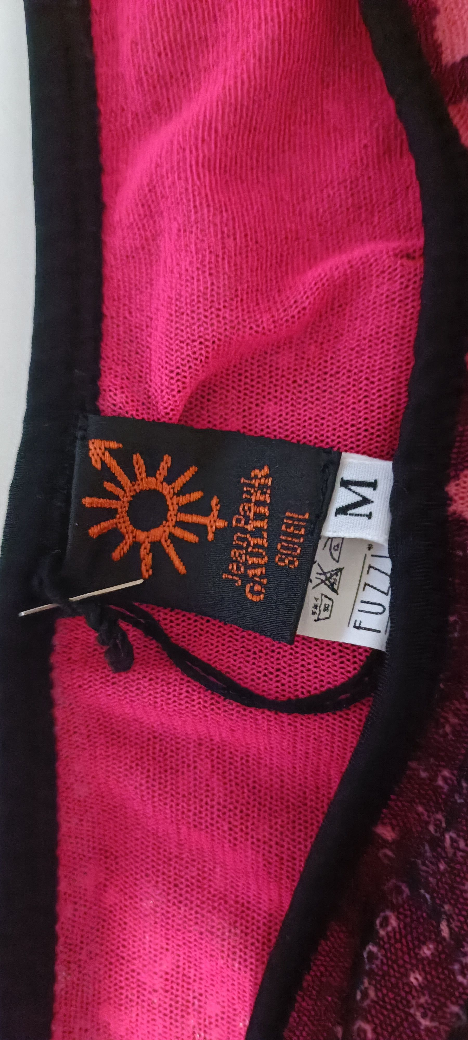 Jean Paul Gaultier Brand new- Skirt in nylon mesh with tribal and reef print Size 28" / US 6 / IT 42 - 6 Thumbnail
