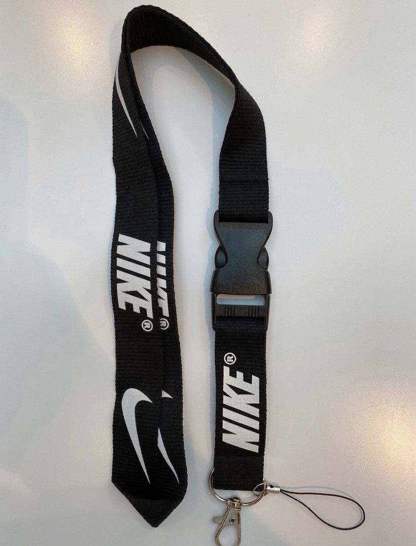 Nike Nike Black -White Detachable Lanyard Keychain ID TAG New Size ONE SIZE - 1 Preview