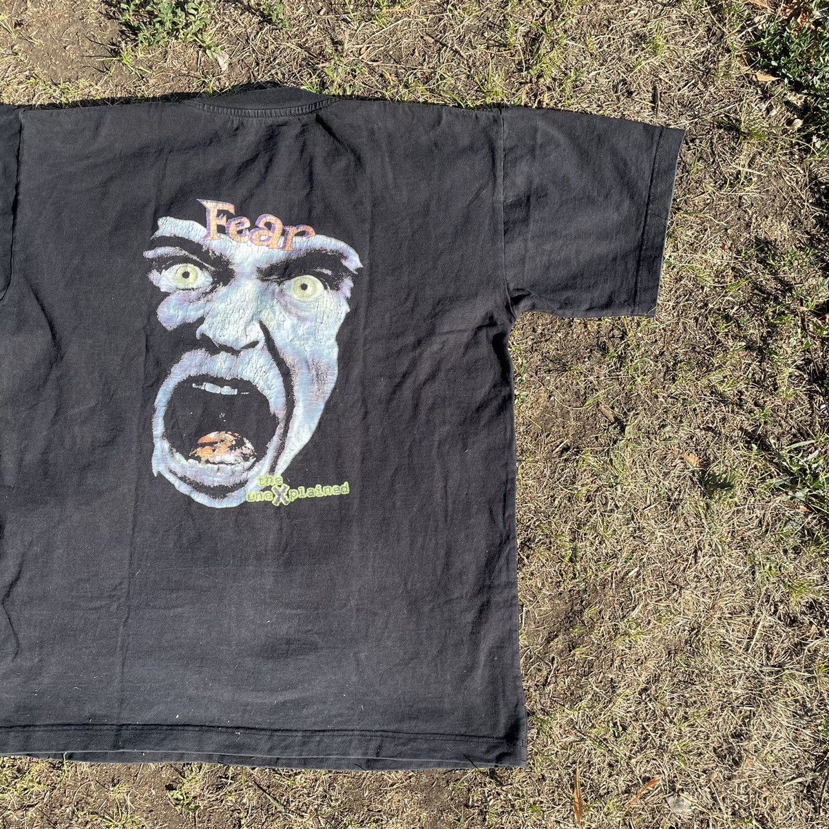Vintage Vintage 90s Horror Graphic Tee Sun Faded Grunge Baggy Boxy M Size US M / EU 48-50 / 2 - 3 Thumbnail