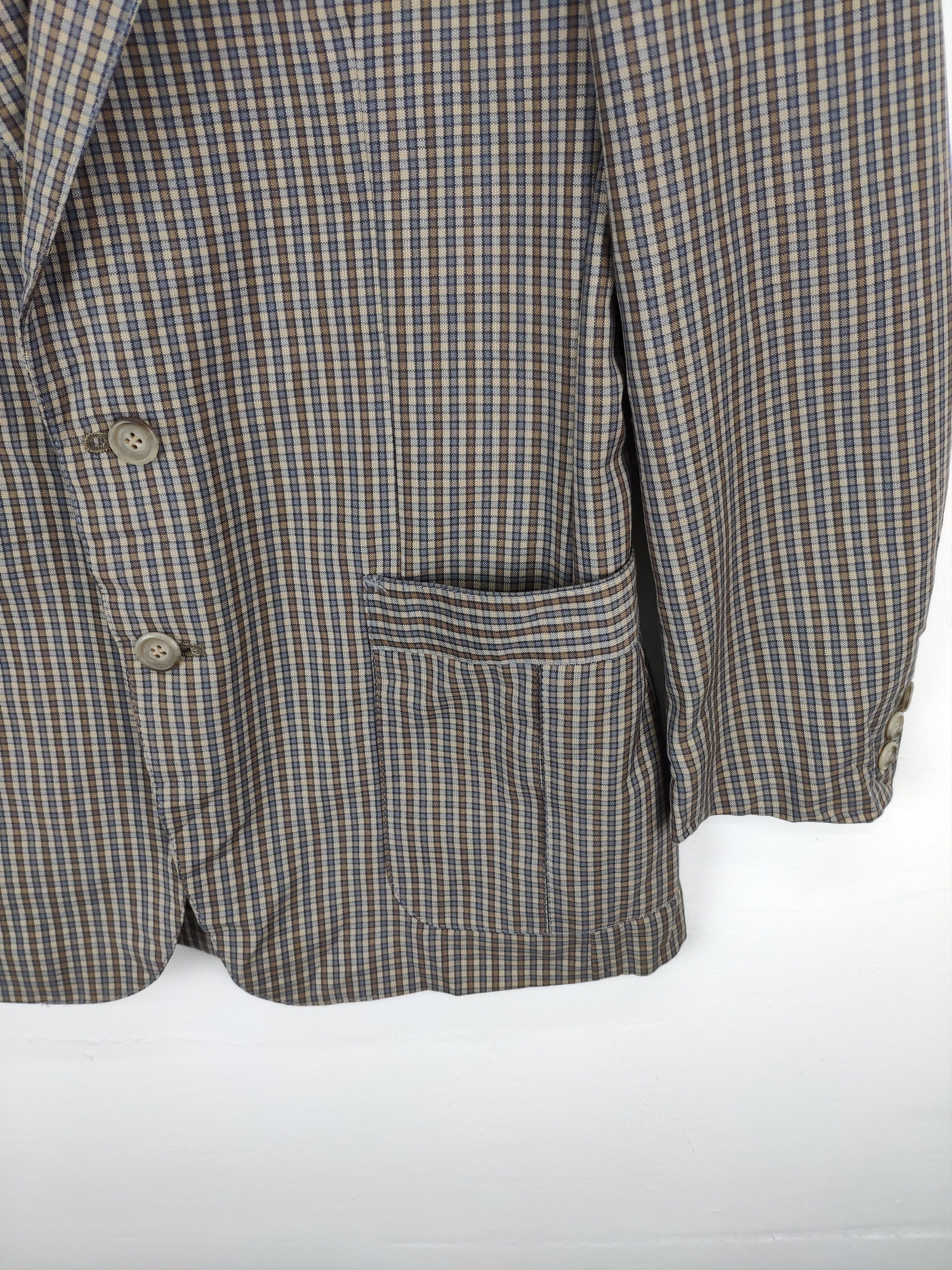 Pierre Cardin × Vintage Vintage 1990s Pierre Cardin Plaid Blazer Size US M / EU 48-50 / 2 - 6 Thumbnail