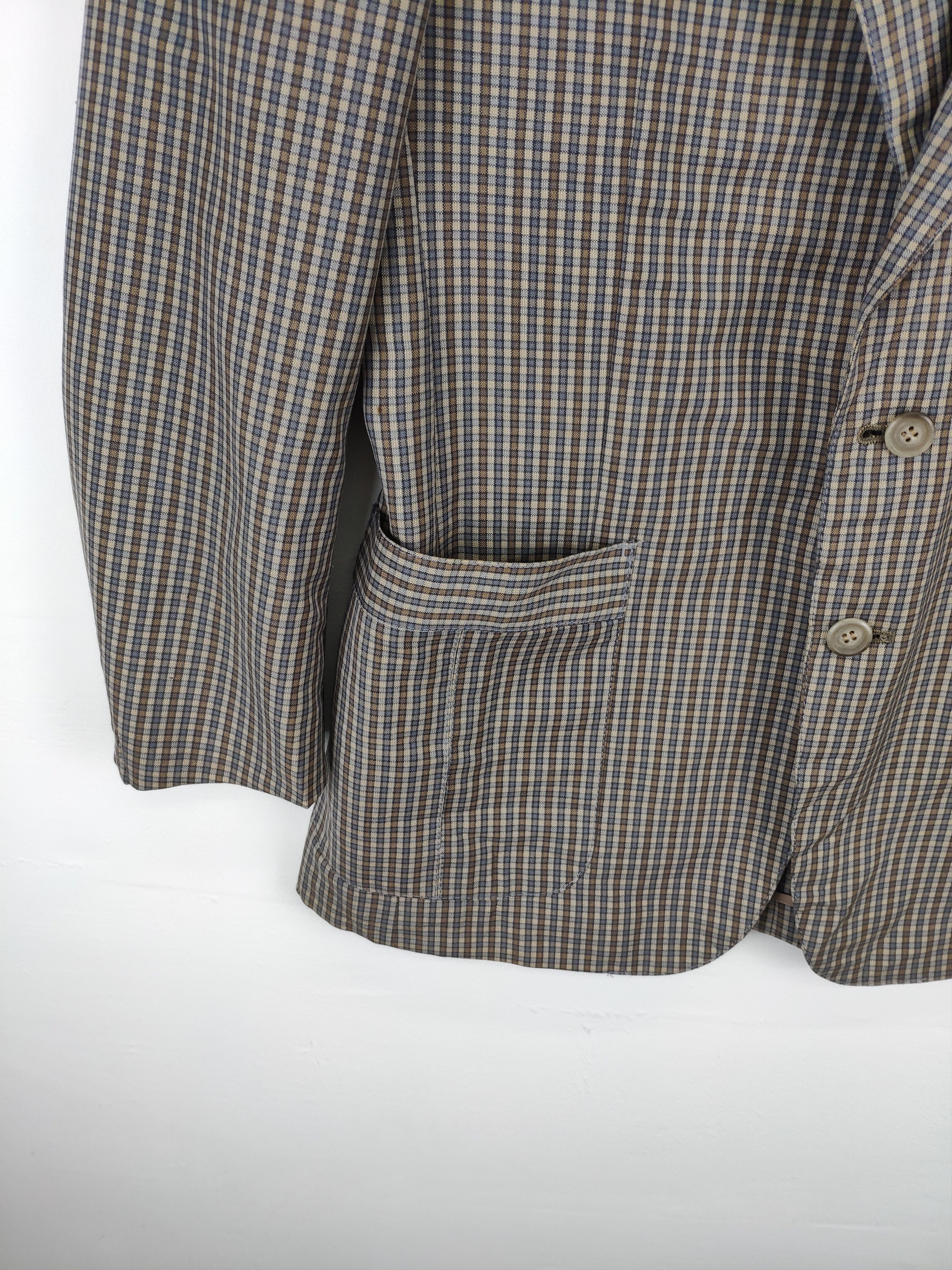 Pierre Cardin × Vintage Vintage 1990s Pierre Cardin Plaid Blazer Size US M / EU 48-50 / 2 - 7 Thumbnail