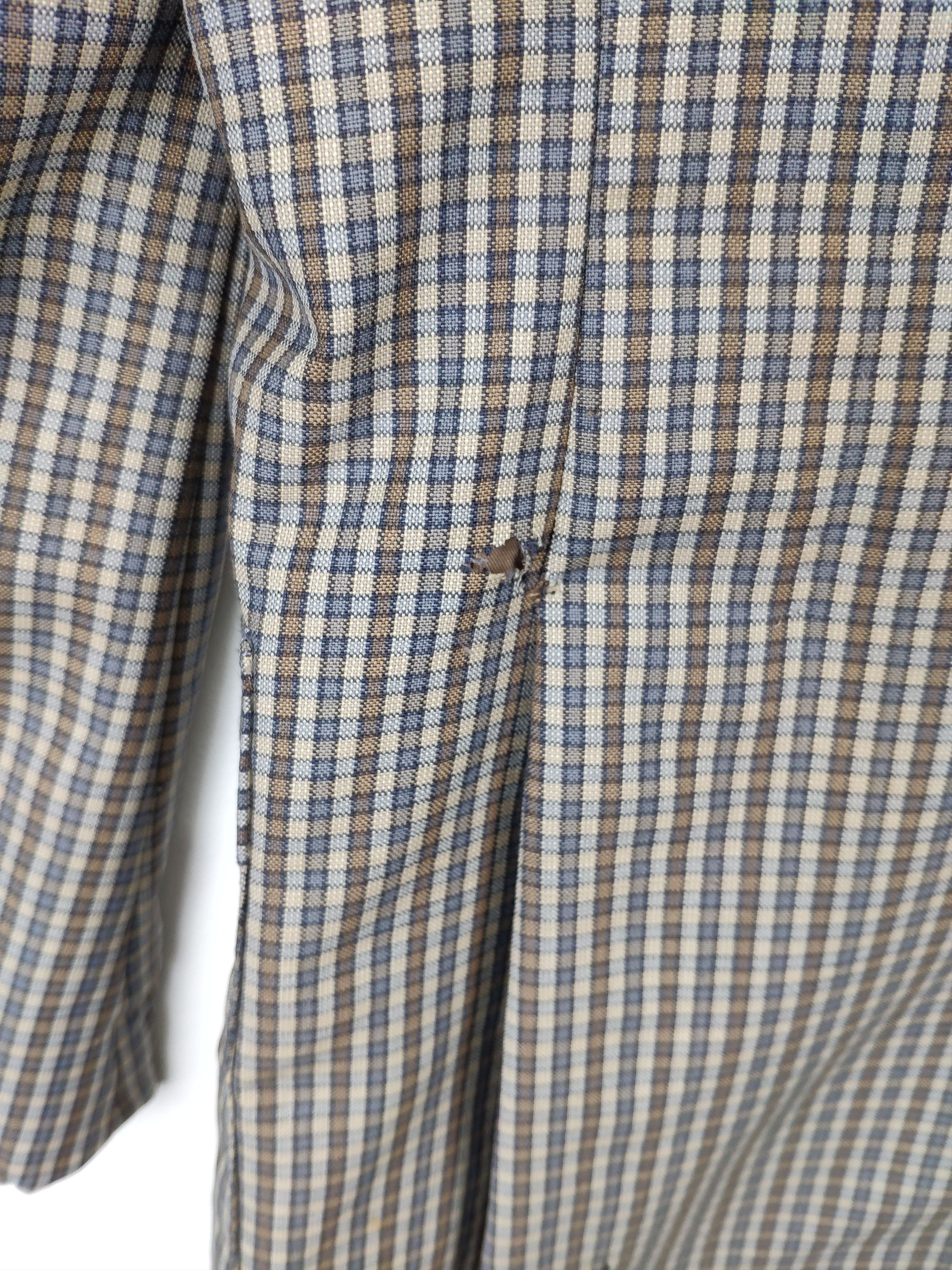 Pierre Cardin × Vintage Vintage 1990s Pierre Cardin Plaid Blazer Size US M / EU 48-50 / 2 - 15 Thumbnail