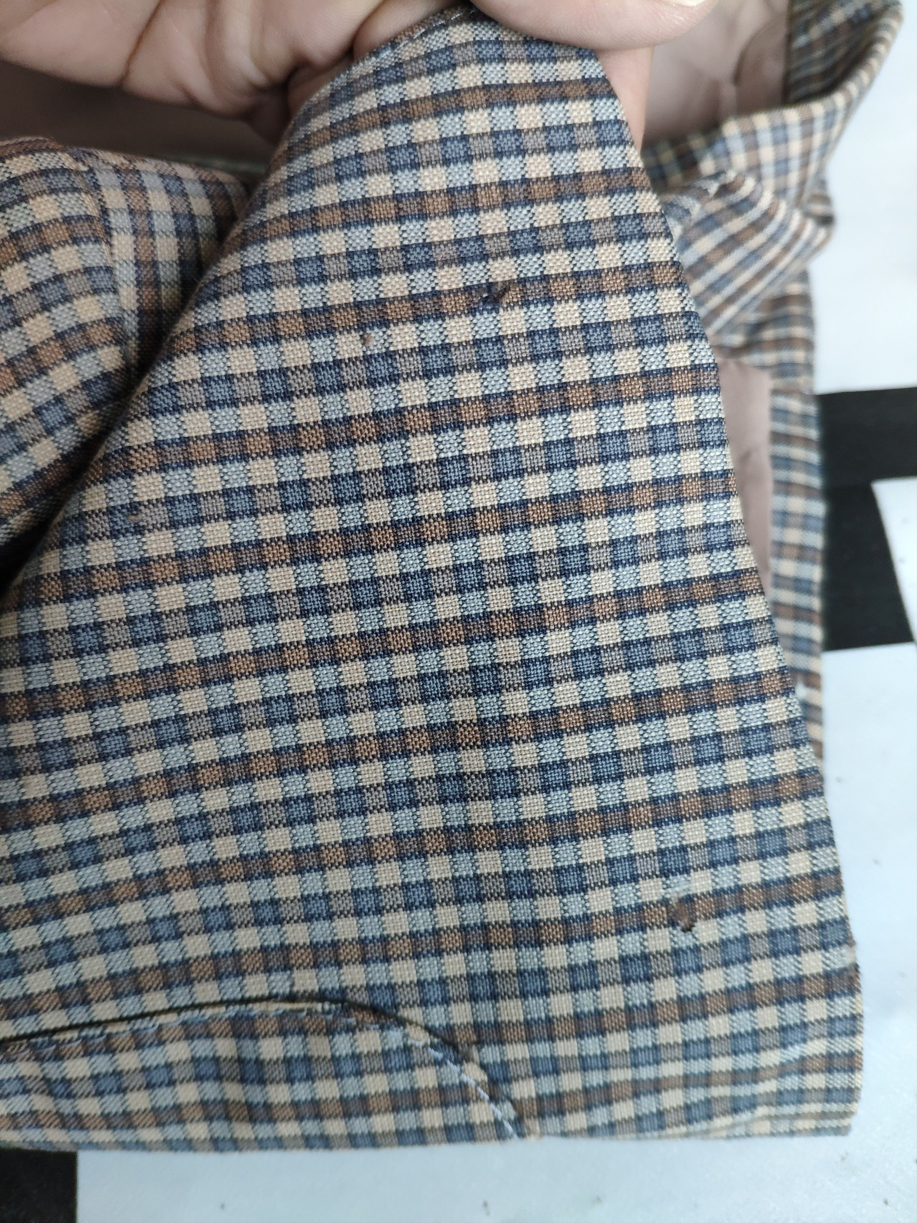 Pierre Cardin × Vintage Vintage 1990s Pierre Cardin Plaid Blazer Size US M / EU 48-50 / 2 - 17 Thumbnail