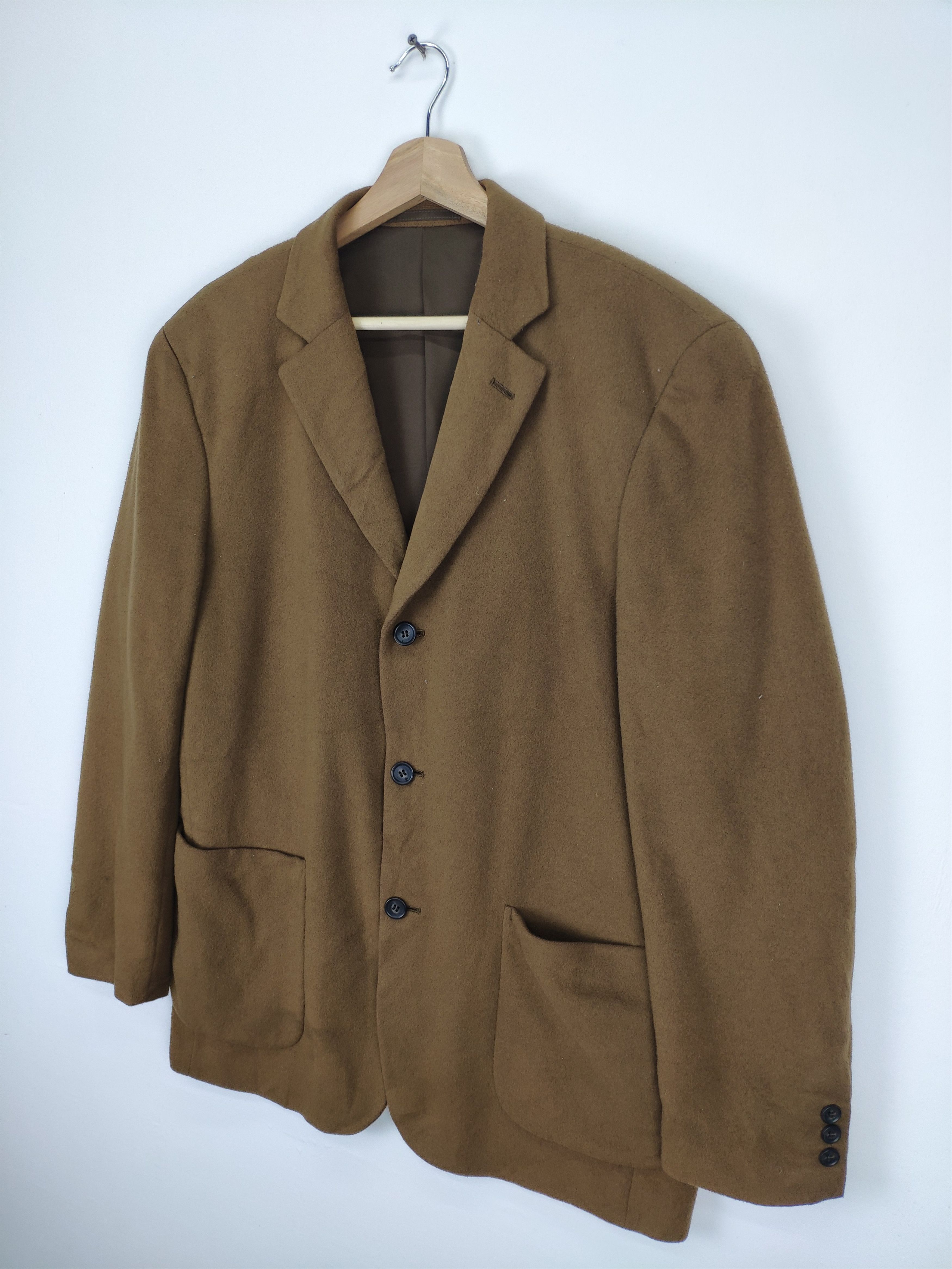 Japanese Brand × Uniqlo Japanese Brand Uniqlo Wool Blazer Jacket Italy Fabric Size US M / EU 48-50 / 2 - 3 Thumbnail