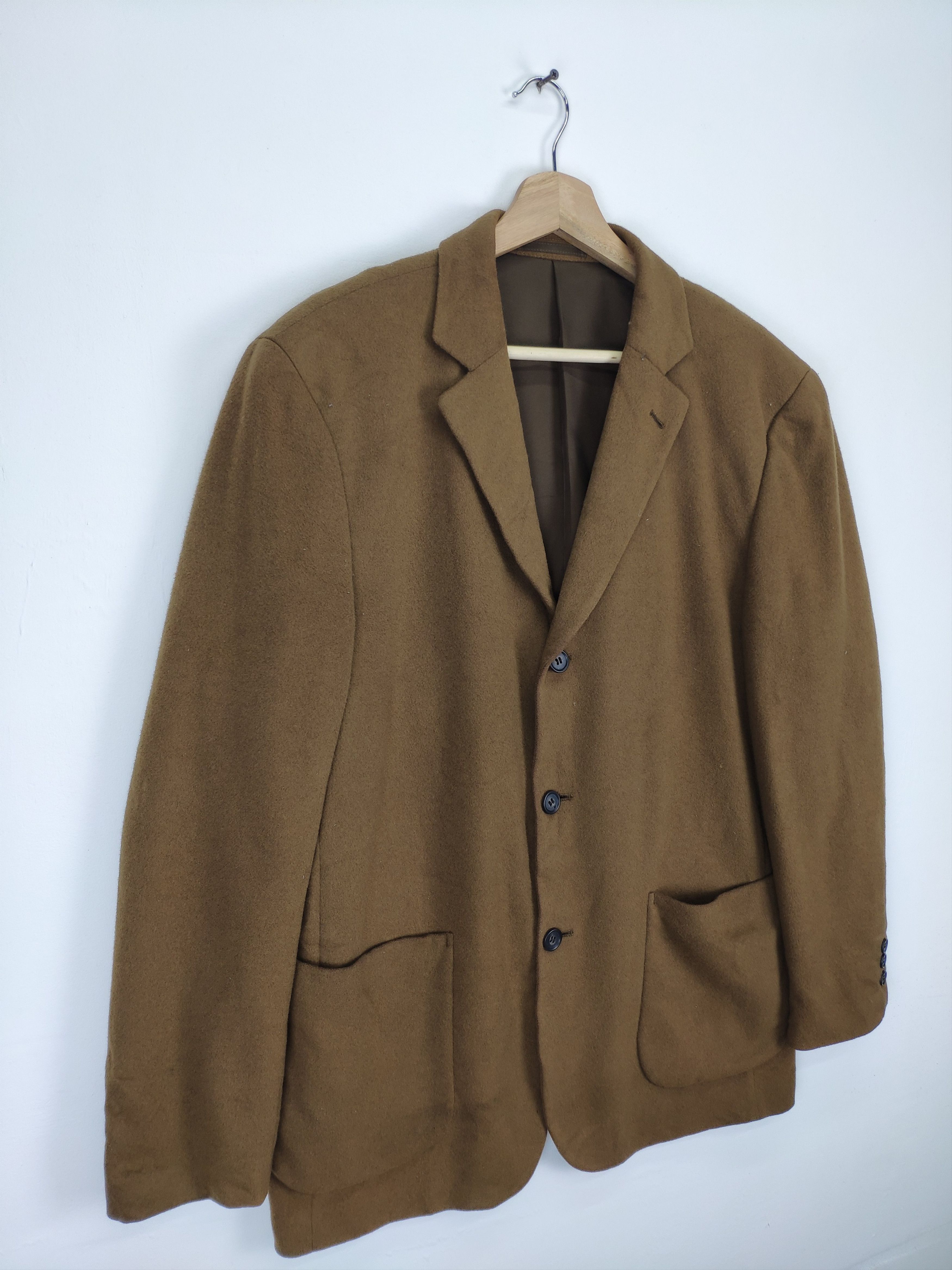 Japanese Brand × Uniqlo Japanese Brand Uniqlo Wool Blazer Jacket Italy Fabric Size US M / EU 48-50 / 2 - 4 Thumbnail