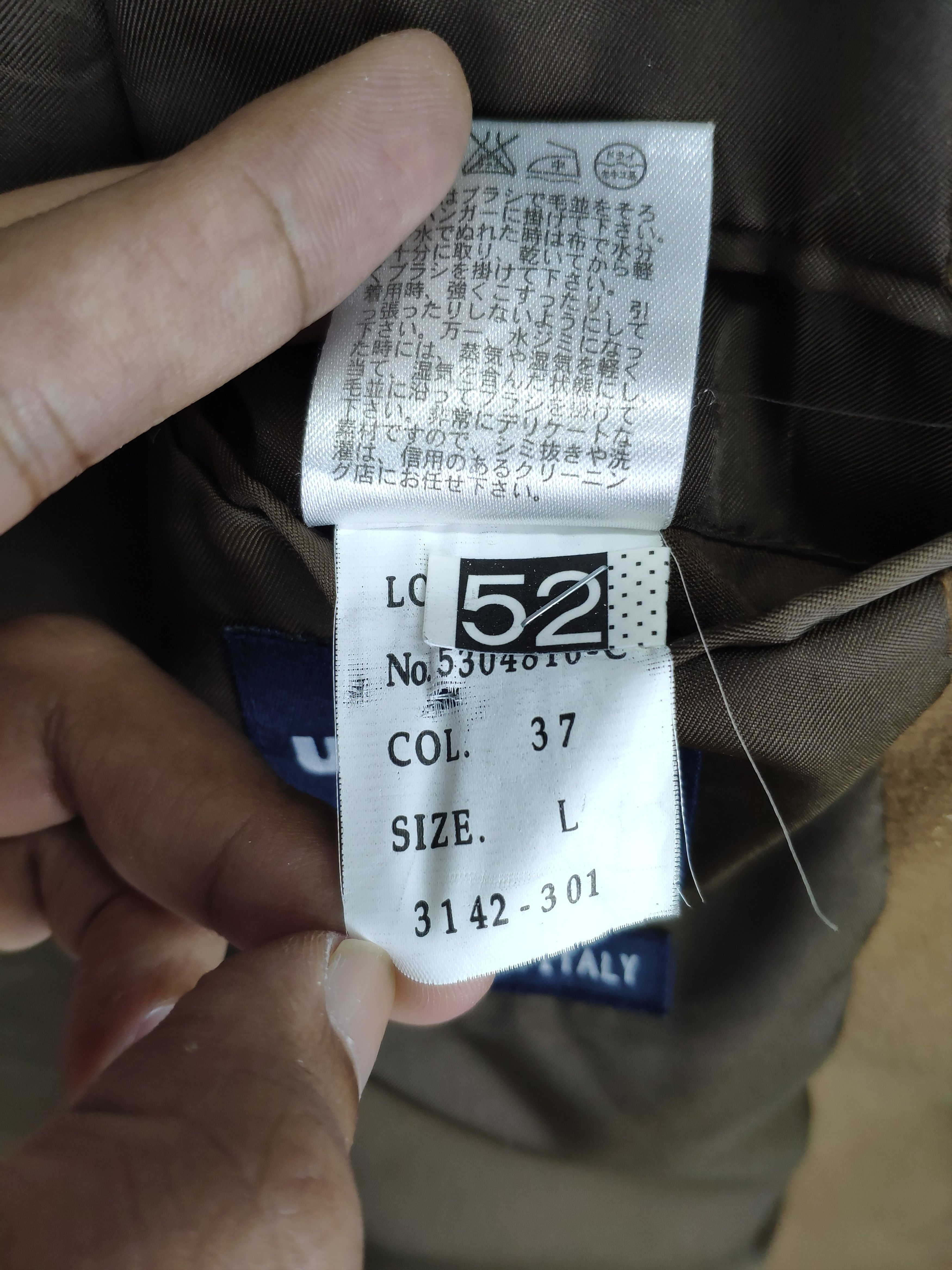 Japanese Brand × Uniqlo Japanese Brand Uniqlo Wool Blazer Jacket Italy Fabric Size US M / EU 48-50 / 2 - 11 Thumbnail