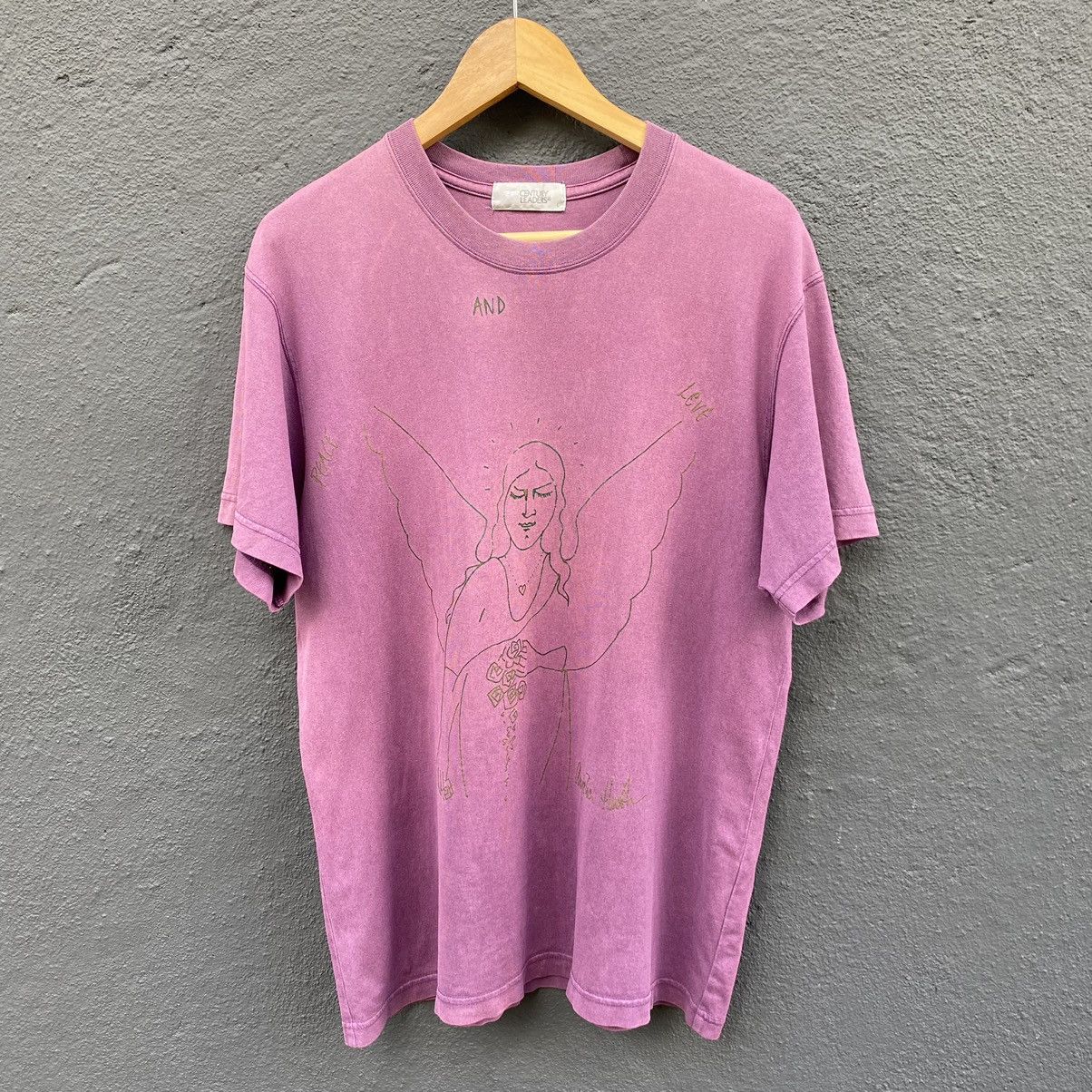 Japanese Brand Thrashed Faded Vintage Y2K 21 Century Leaders ERD GRUNGE TEE Size US L / EU 52-54 / 3 - 1 Thumbnail