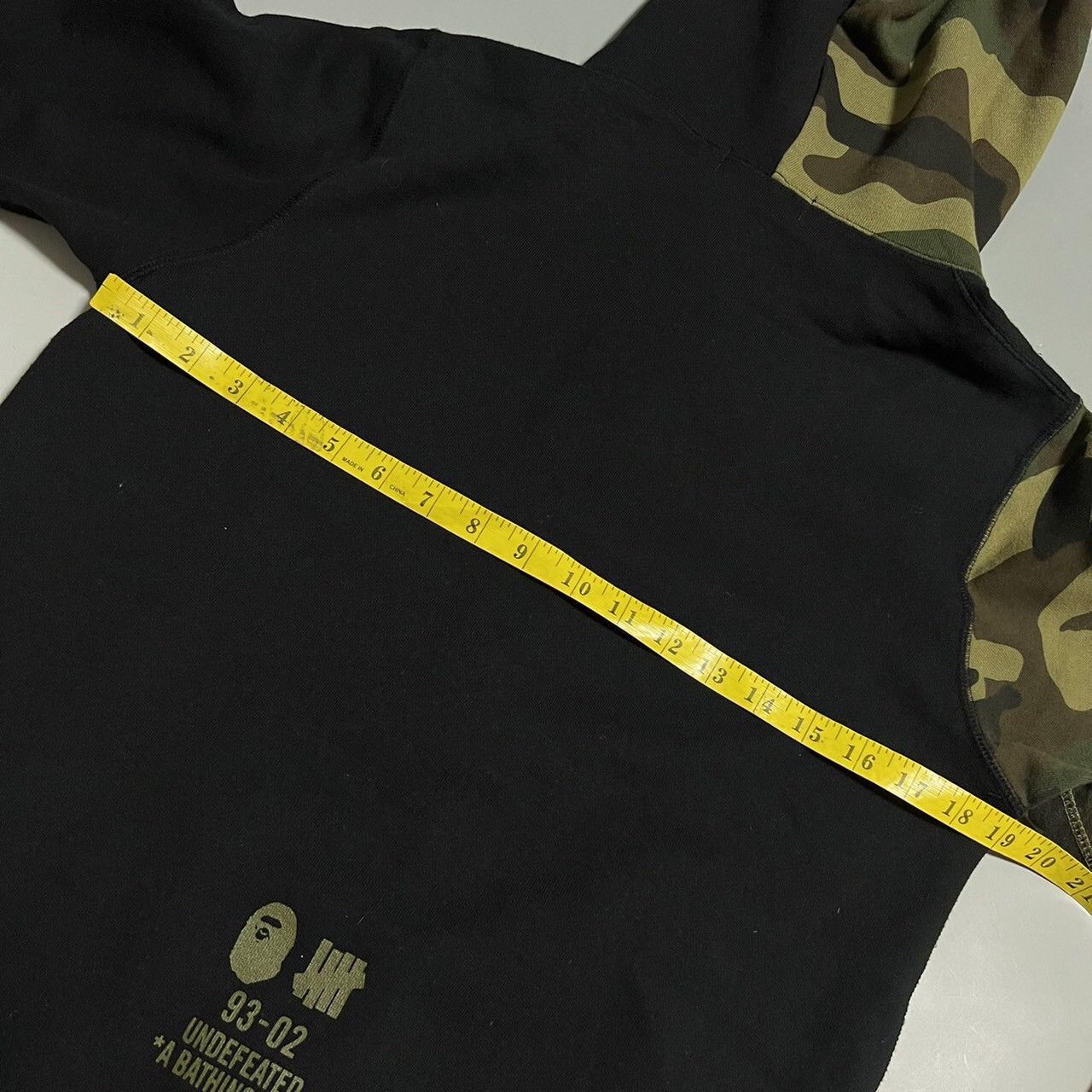Bape Bape x Undefeated Woodland Camo Shark Full Zip Hoodie Size US M / EU 48-50 / 2 - 4 Thumbnail