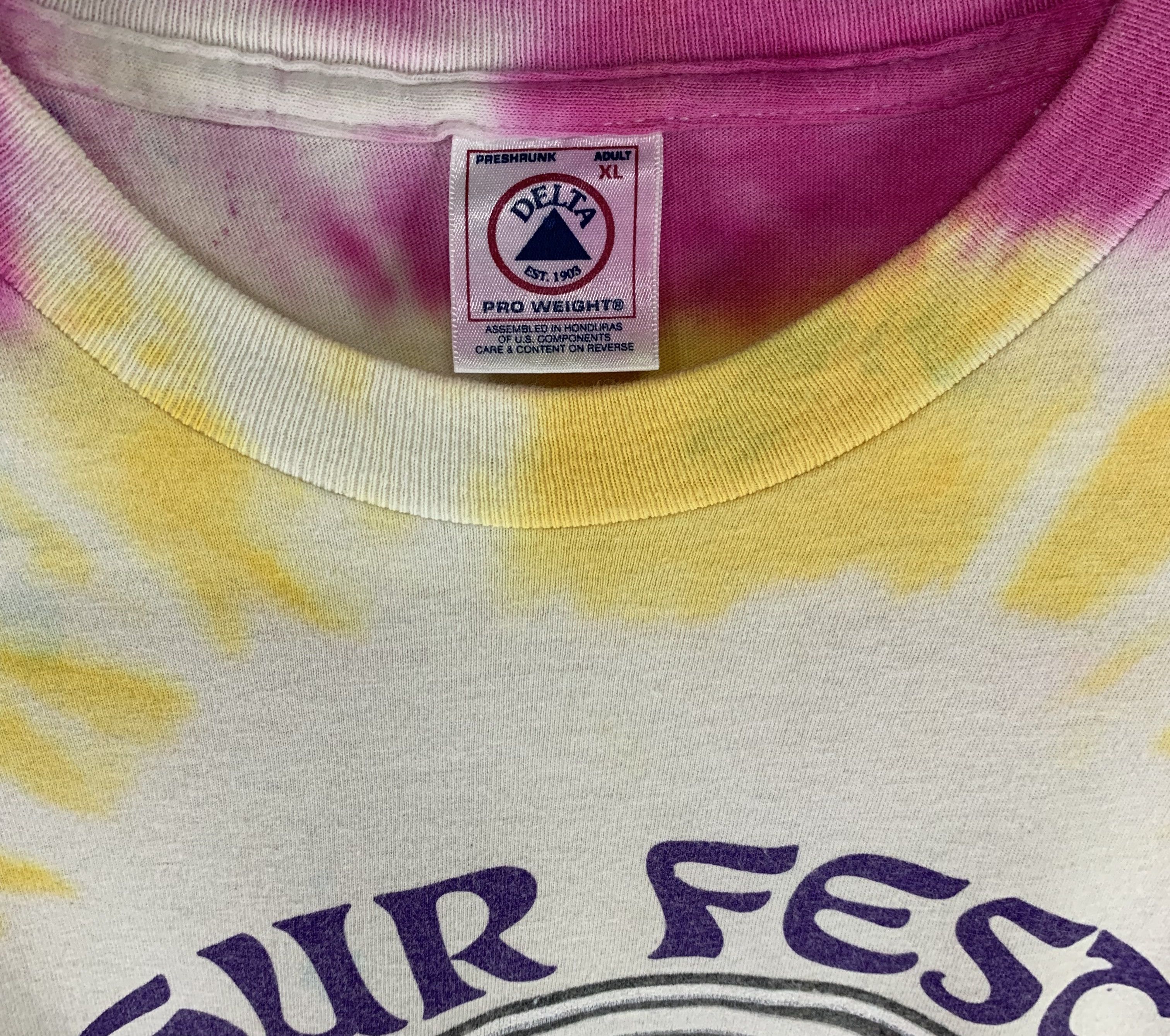 Band Tees × Vintage Furthur Festival Grateful Dead Tie Die vtg 90s tshirt Size US XL / EU 56 / 4 - 6 Thumbnail