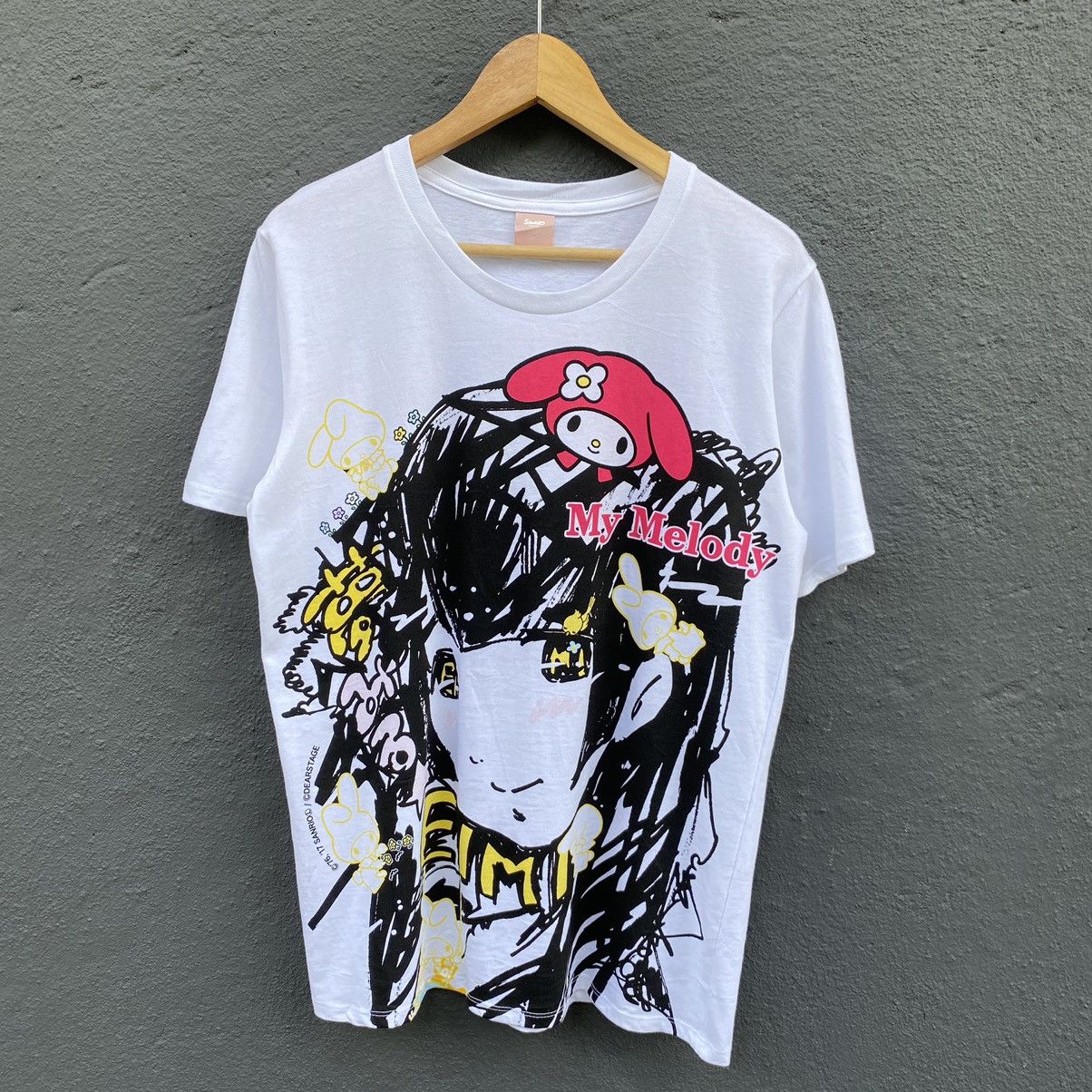 Anime My Melody Sanrio Character Anime ERD GRUNGE VINTAGE TEE Size US L / EU 52-54 / 3 - 1 Thumbnail