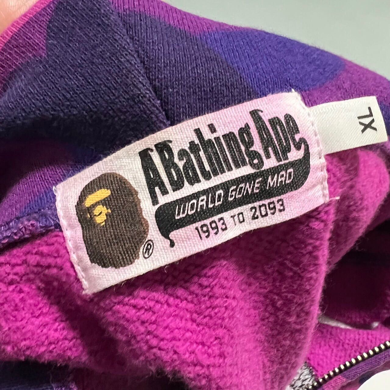 Bape Color Camo Shark Full Zip Hoodie Size US XL / EU 56 / 4 - 4 Thumbnail