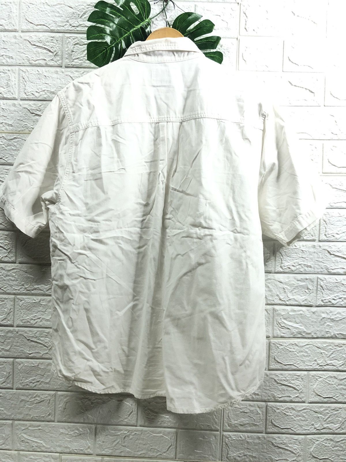 Levi's × Levi's Vintage Clothing × Vintage VINTAGE LEVI’S WHITE TAB SHIRT Size US XL / EU 56 / 4 - 6 Thumbnail