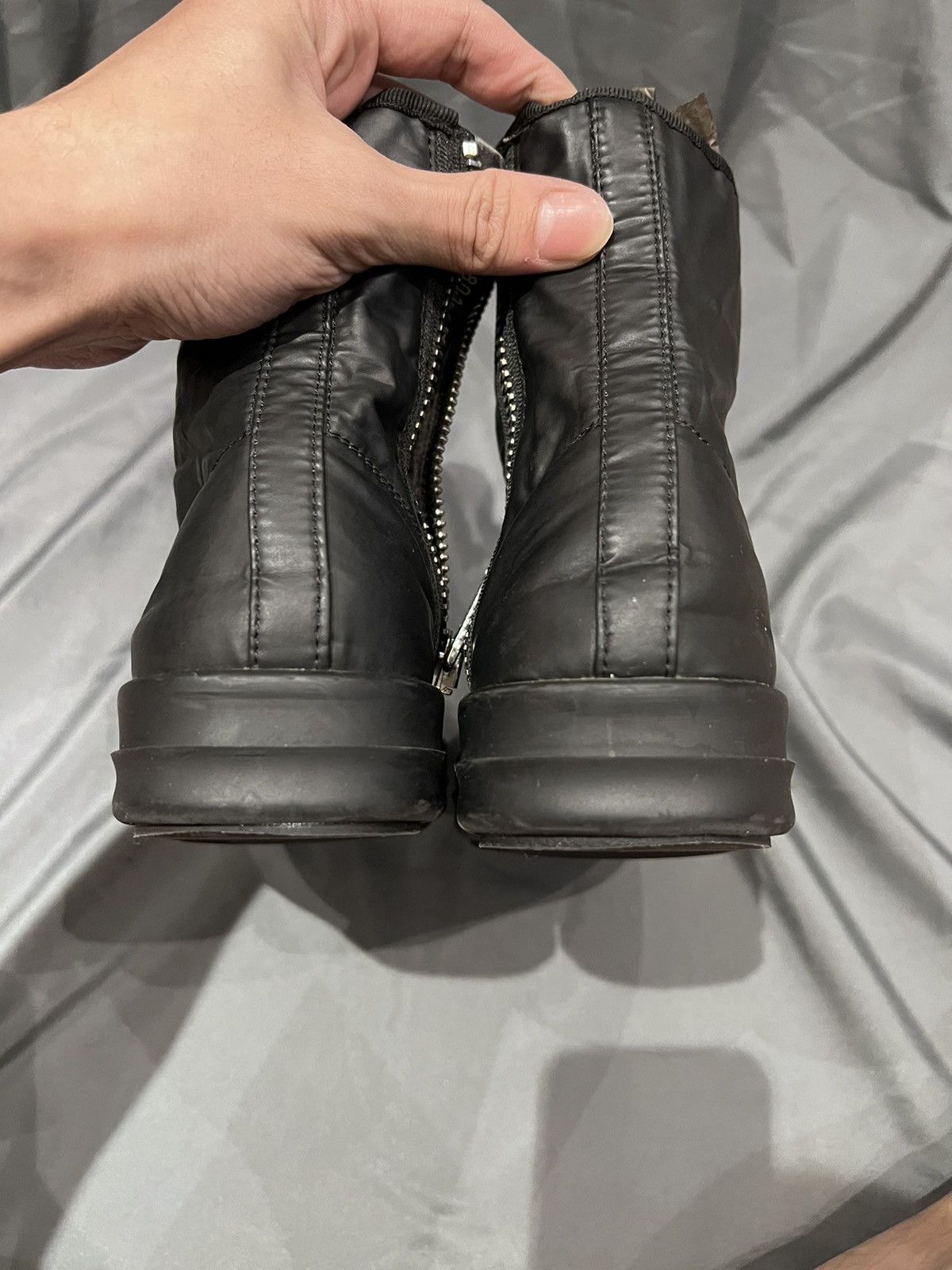 Rick Owens × Rick Owens Drkshdw Rick owens drkshdw ramones hi-top waxed size36 Size US 6 / IT 36 - 10 Thumbnail
