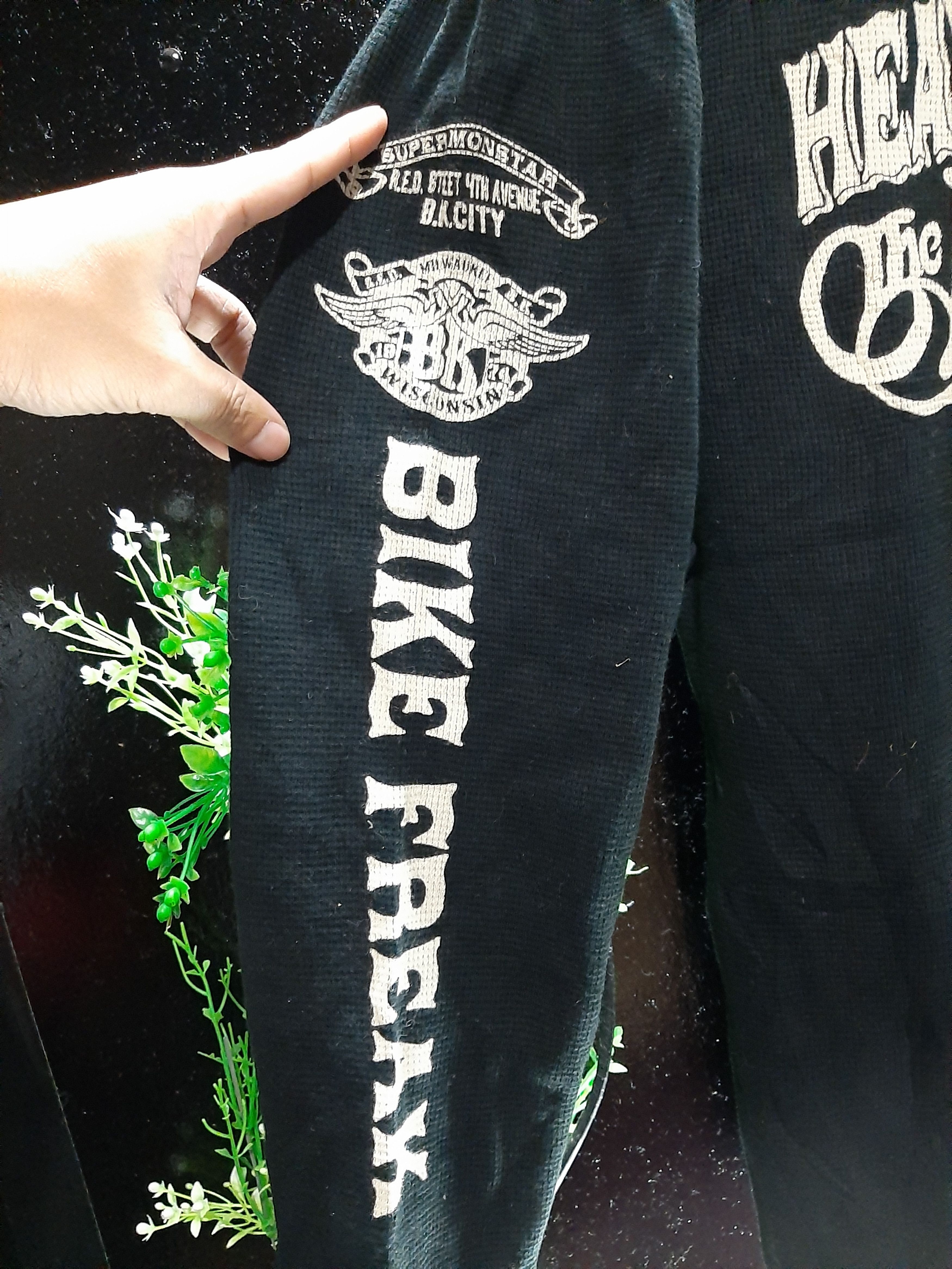 Japanese Brand BIKE FREAK LONG SLEEVE TEE Size US M / EU 48-50 / 2 - 3 Thumbnail