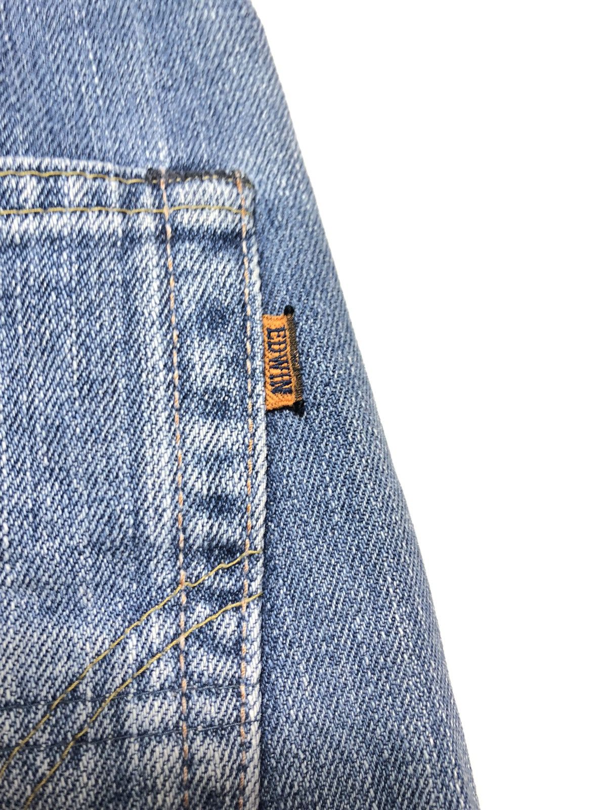 Edwin × Salvage × Vintage VINTAGE EDWIN 505x SELVEDGE BLUE WASH DENIM Size US 29 - 11 Thumbnail