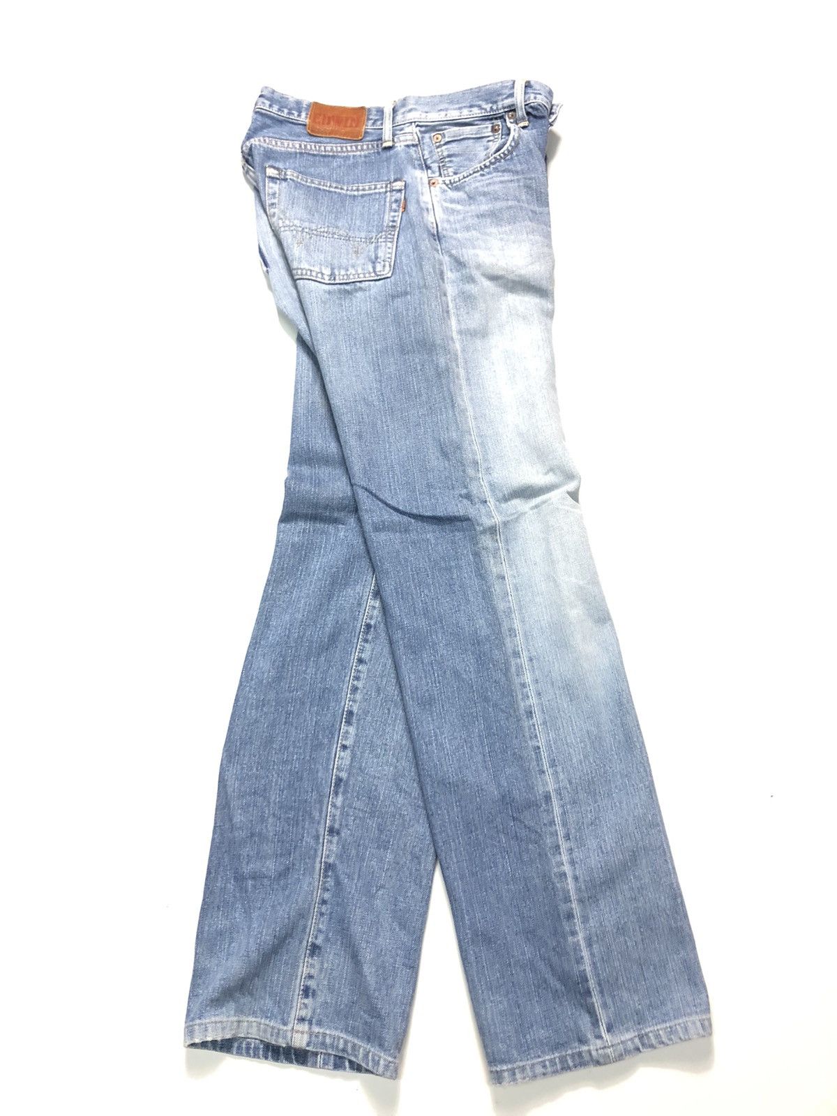 Edwin × Salvage × Vintage VINTAGE EDWIN 505x SELVEDGE BLUE WASH DENIM Size US 29 - 14 Thumbnail