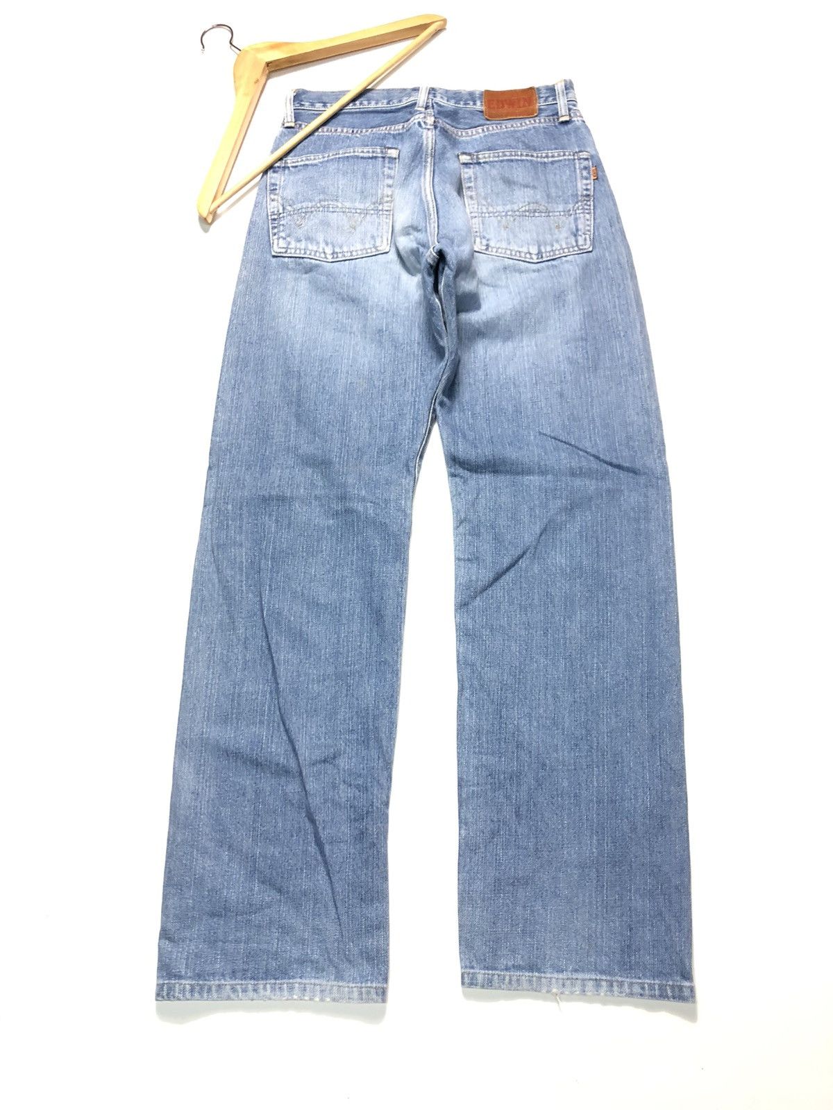 Edwin × Salvage × Vintage VINTAGE EDWIN 505x SELVEDGE BLUE WASH DENIM Size US 29 - 9 Thumbnail