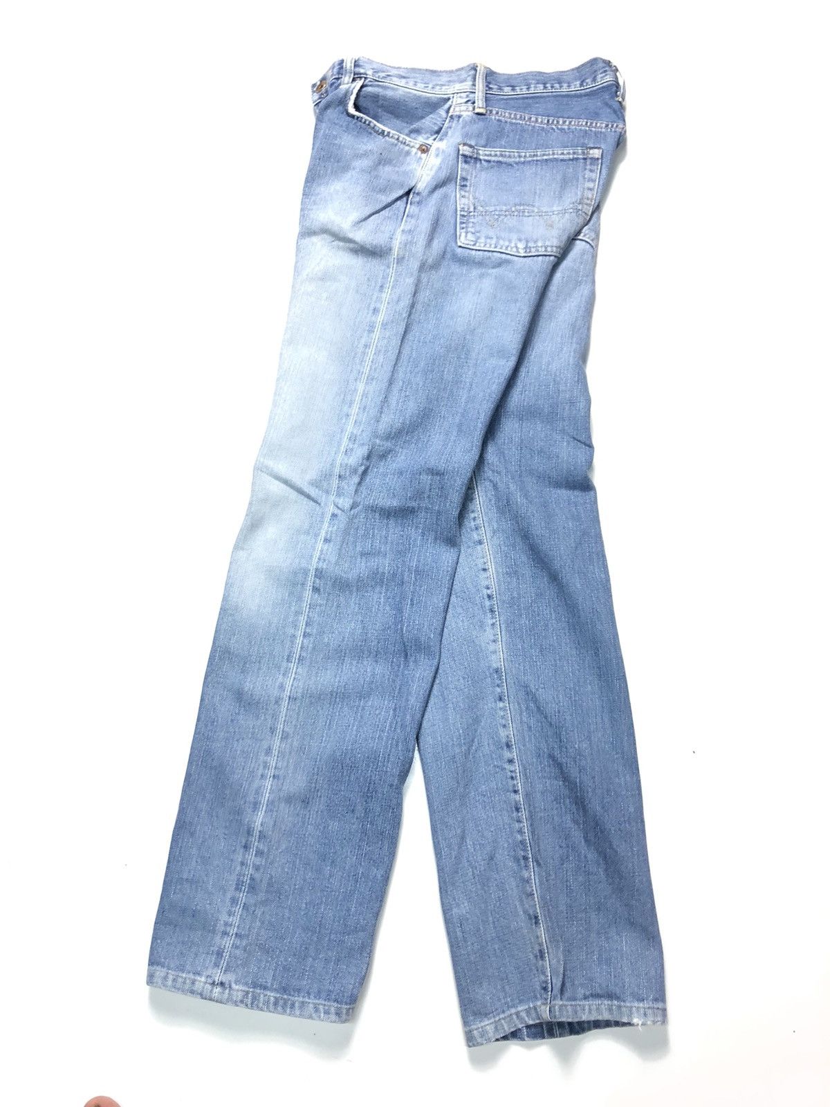 Edwin × Salvage × Vintage VINTAGE EDWIN 505x SELVEDGE BLUE WASH DENIM Size US 29 - 13 Thumbnail