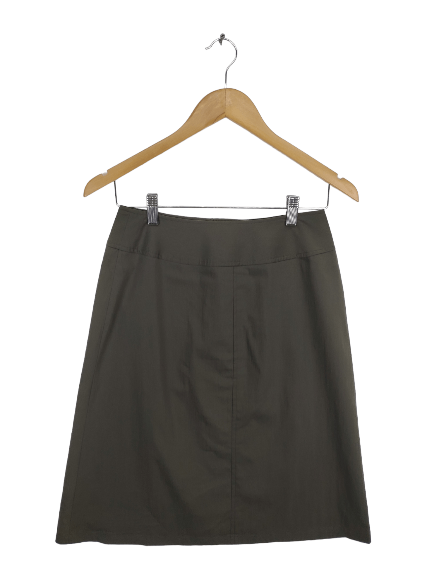 image of Avant Garde Vintage Michael Kors Midi Skirt Plain in Army Green, Women's (Size 26)