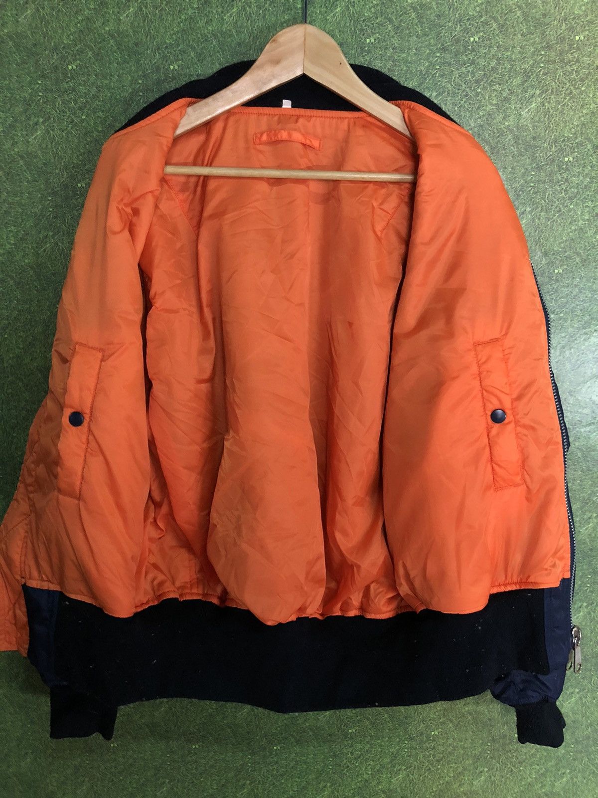 Japanese Brand × Vintage VINTAGE FLYING BOMBER JACKET 2WAY/REVERSIBLE JAPAN MADE Size US L / EU 52-54 / 3 - 8 Thumbnail