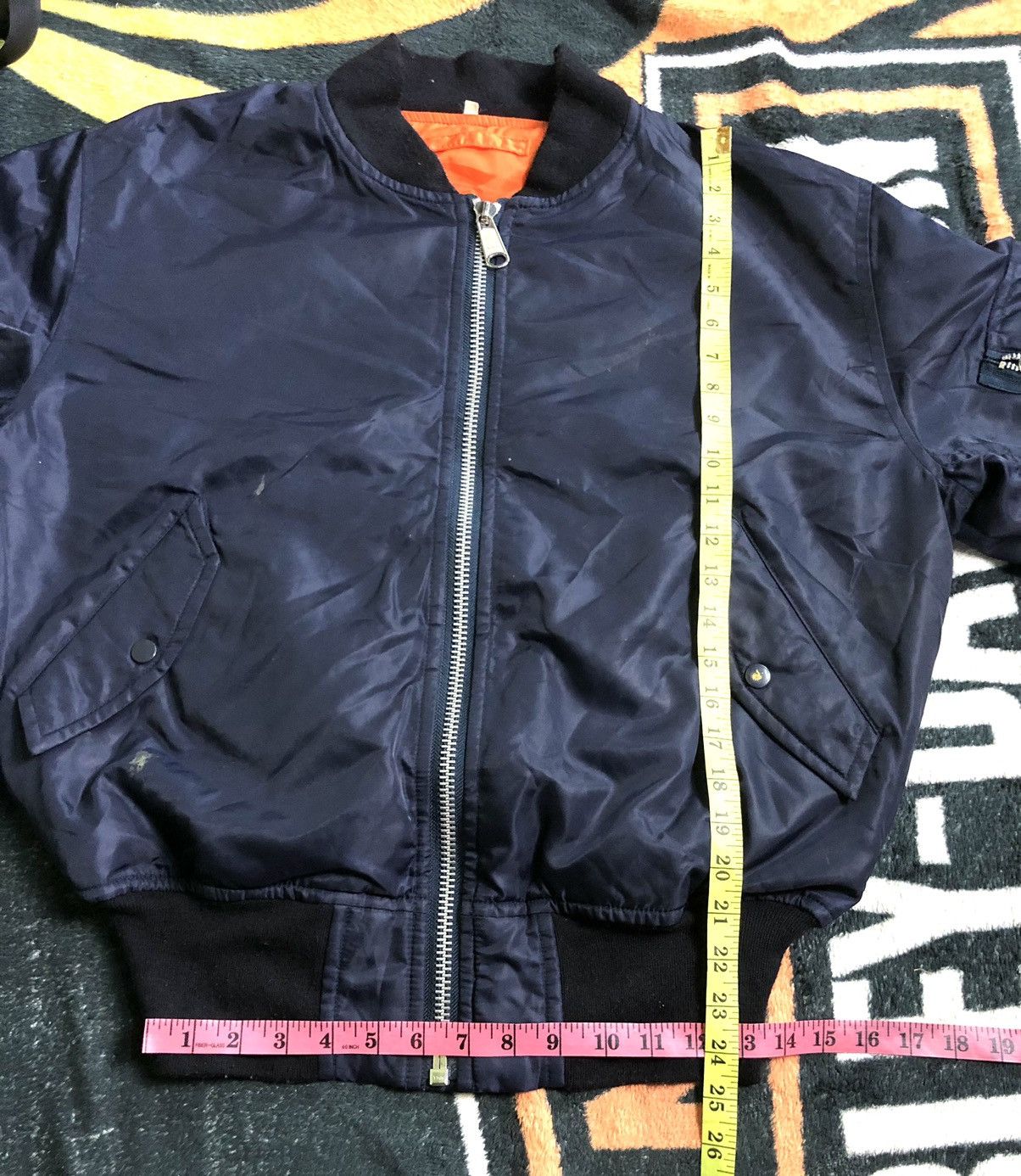 Japanese Brand × Vintage VINTAGE FLYING BOMBER JACKET 2WAY/REVERSIBLE JAPAN MADE Size US L / EU 52-54 / 3 - 16 Thumbnail