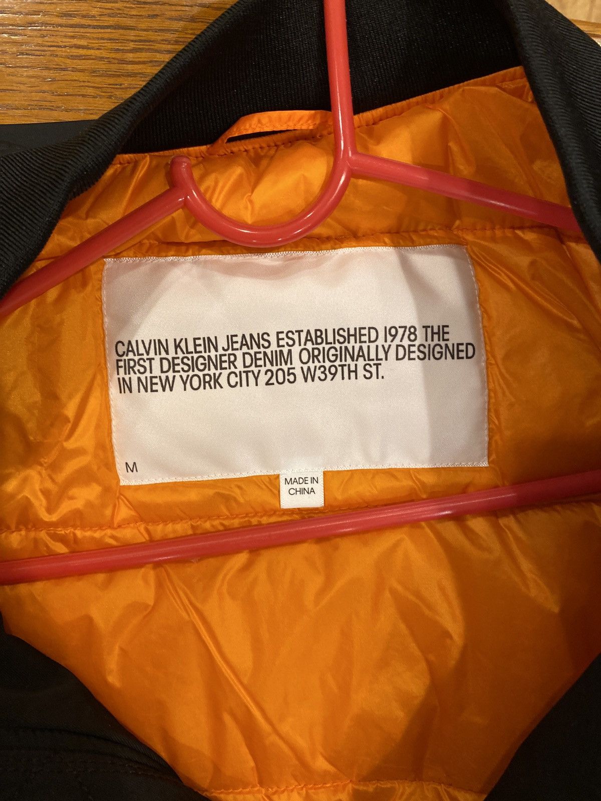 Calvin Klein aop back print bomber jacket Size US M / EU 48-50 / 2 - 3 Thumbnail