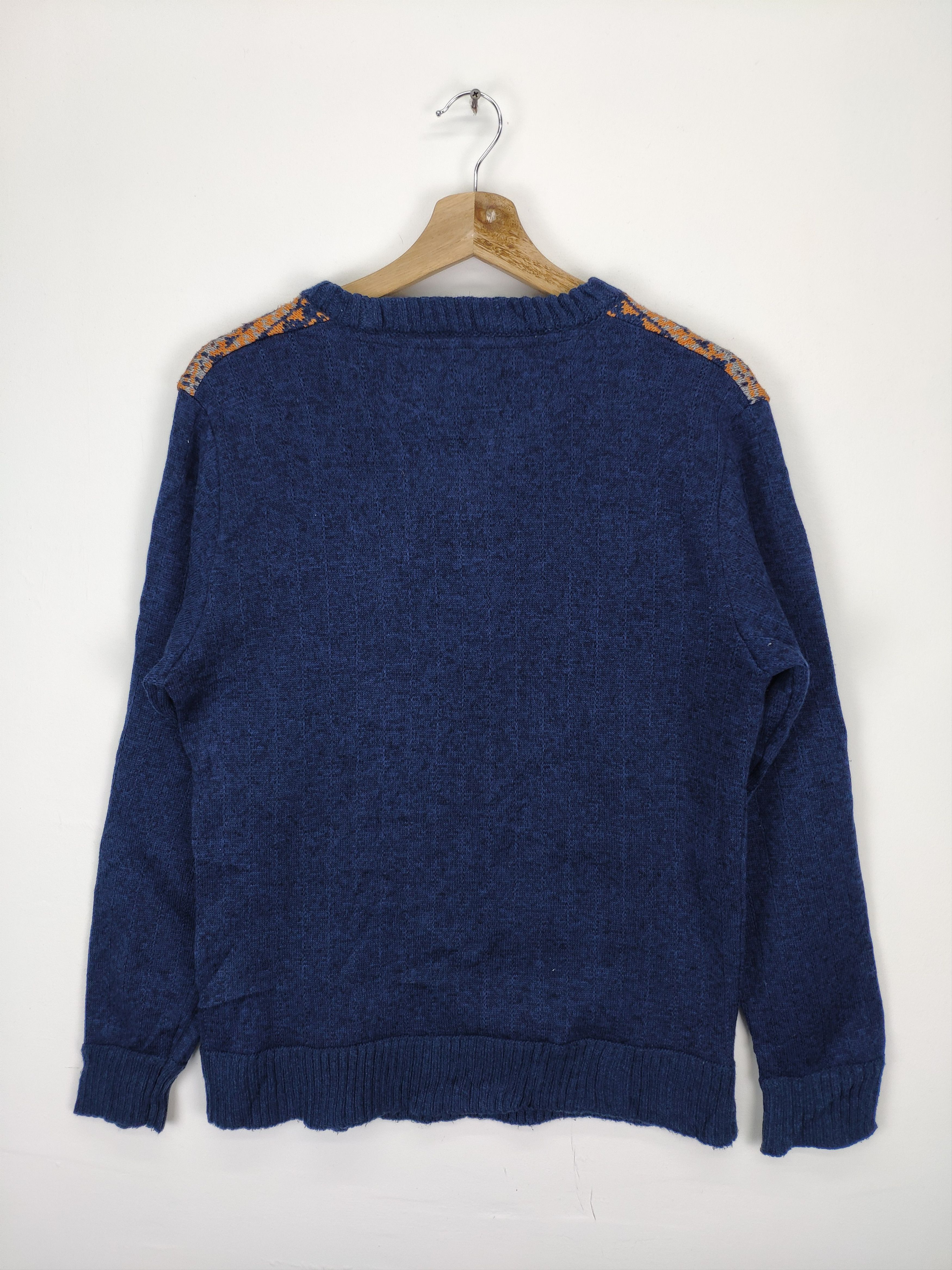 Aran Sweater Market × Japanese Brand × Macbeth Macbeth Wool Knit Sweater Crewneck Size US M / EU 48-50 / 2 - 12 Thumbnail
