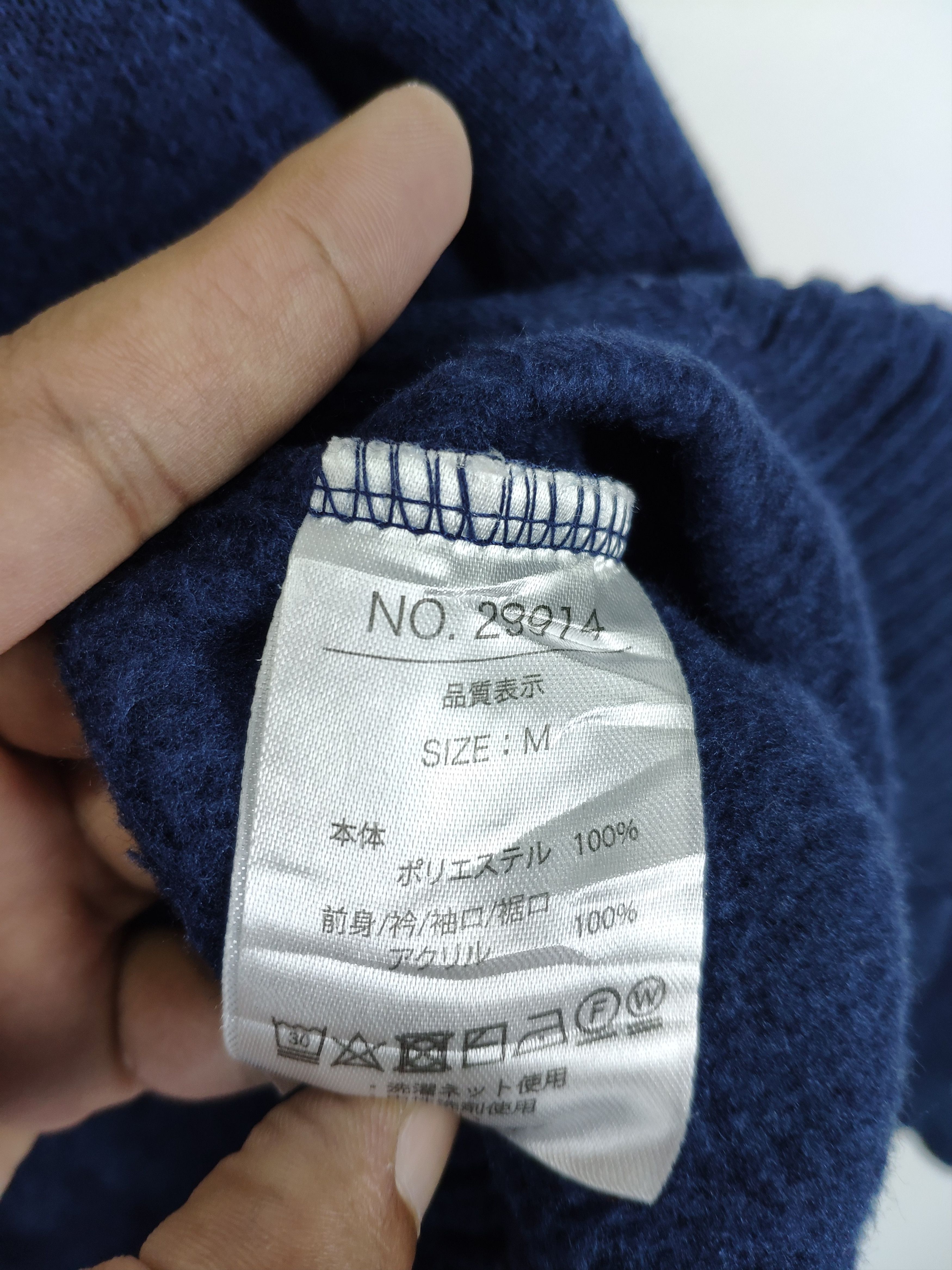 Aran Sweater Market × Japanese Brand × Macbeth Macbeth Wool Knit Sweater Crewneck Size US M / EU 48-50 / 2 - 11 Thumbnail