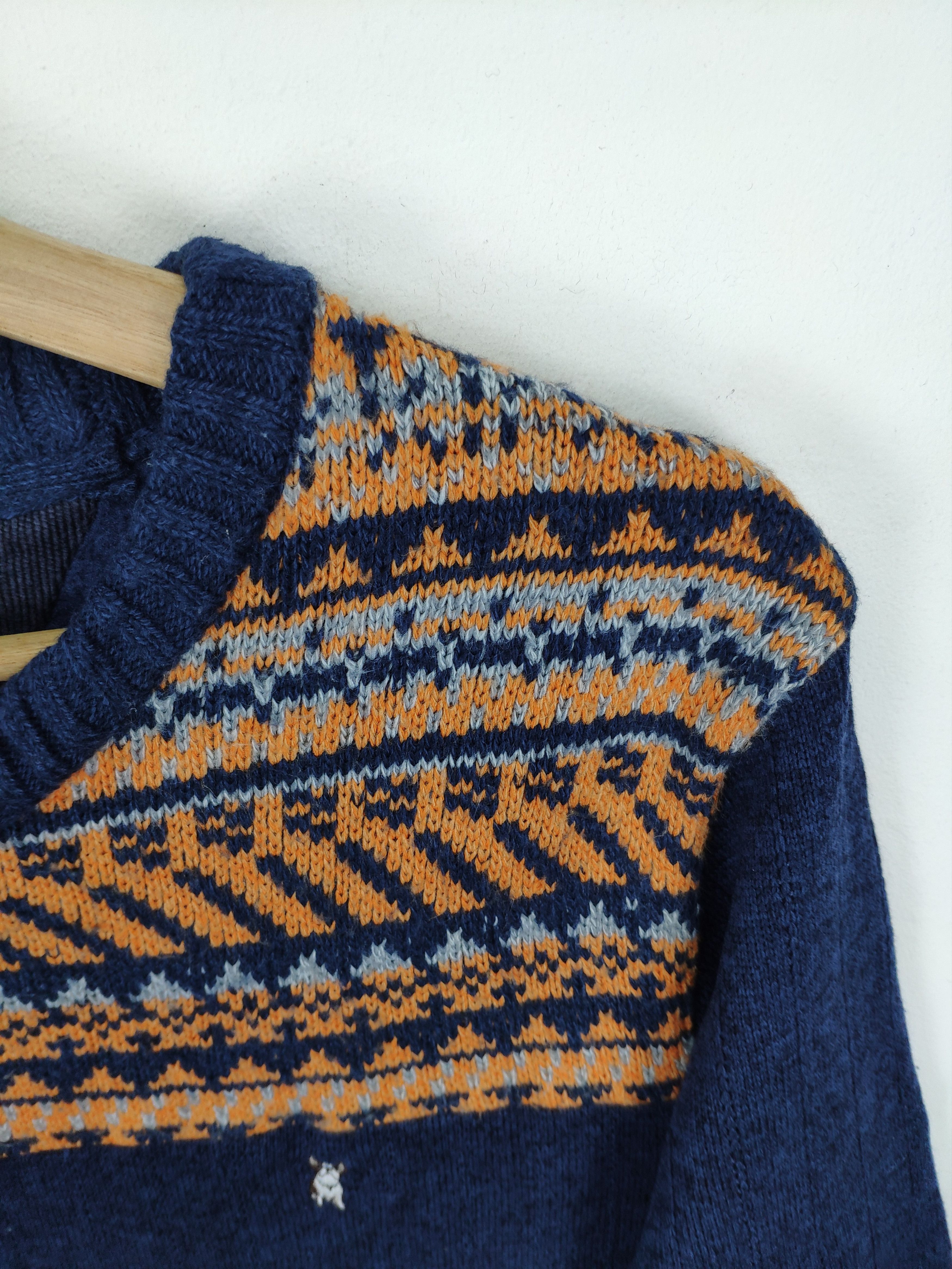 Aran Sweater Market × Japanese Brand × Macbeth Macbeth Wool Knit Sweater Crewneck Size US M / EU 48-50 / 2 - 8 Thumbnail