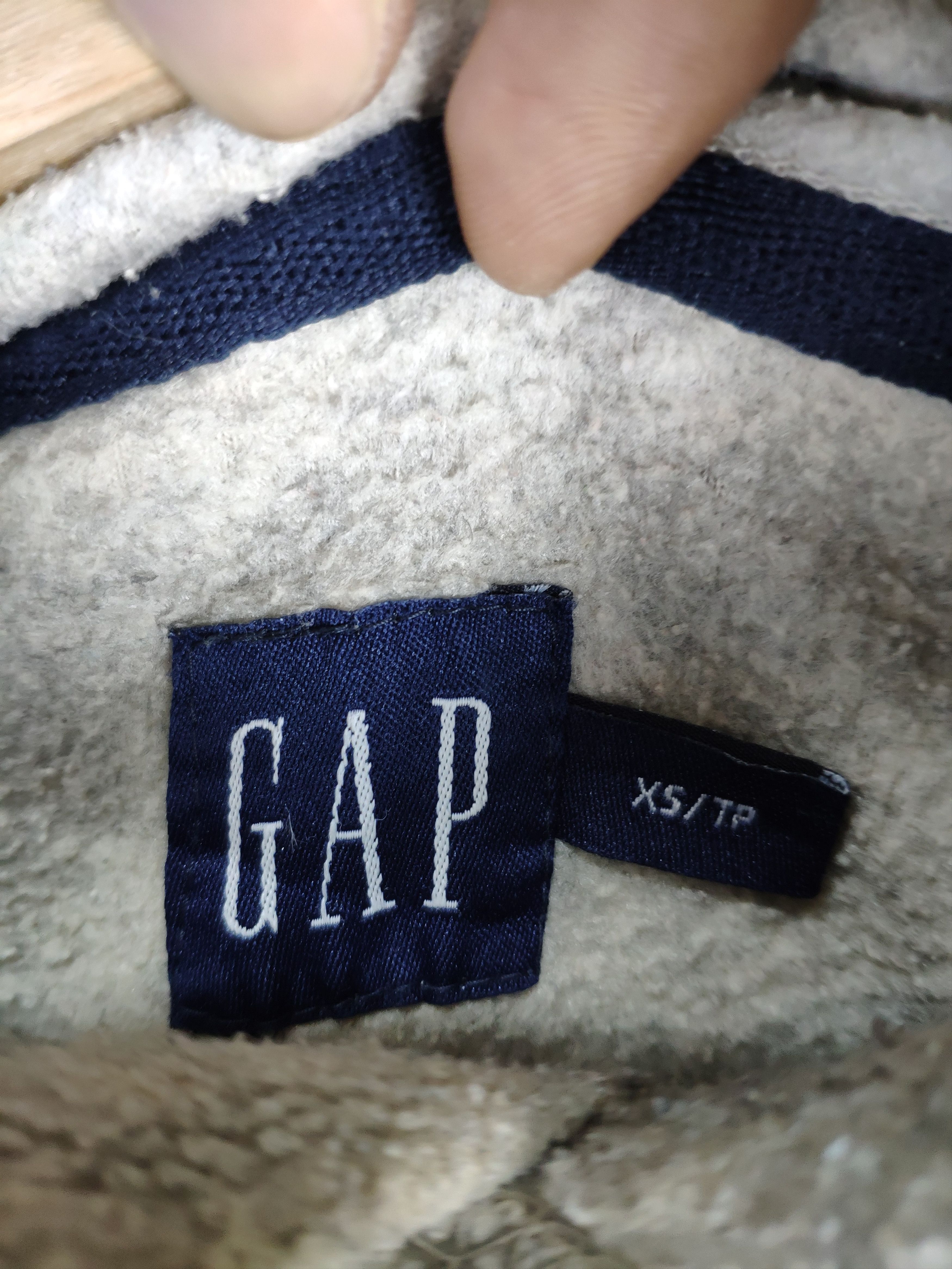 Gap × Vintage Vintage Gap Hoodie Pullover Grey Travis Style Size US S / EU 44-46 / 1 - 11 Thumbnail