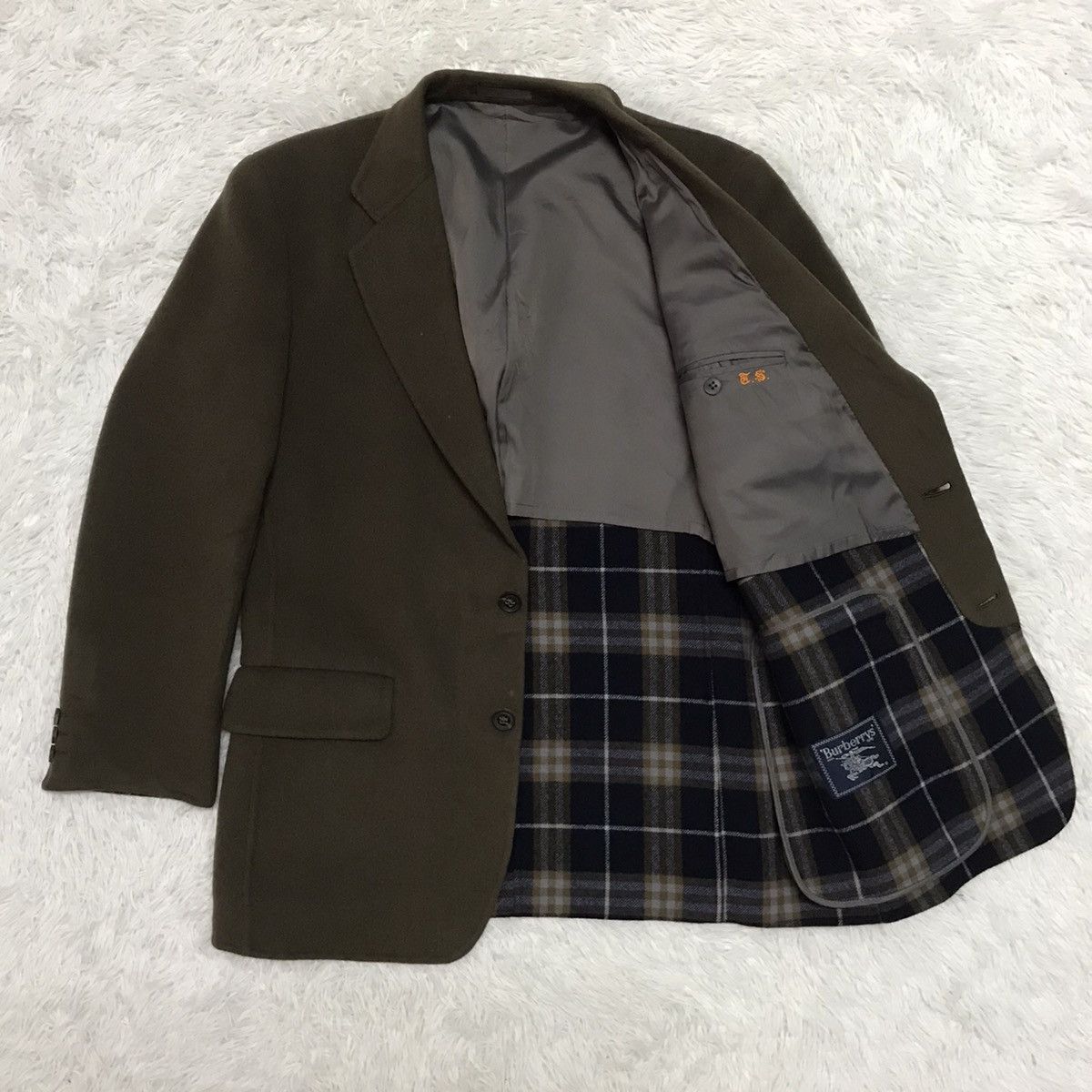 Burberry Burberrys Wool Jacket Coat Size US M / EU 48-50 / 2 - 12 Thumbnail