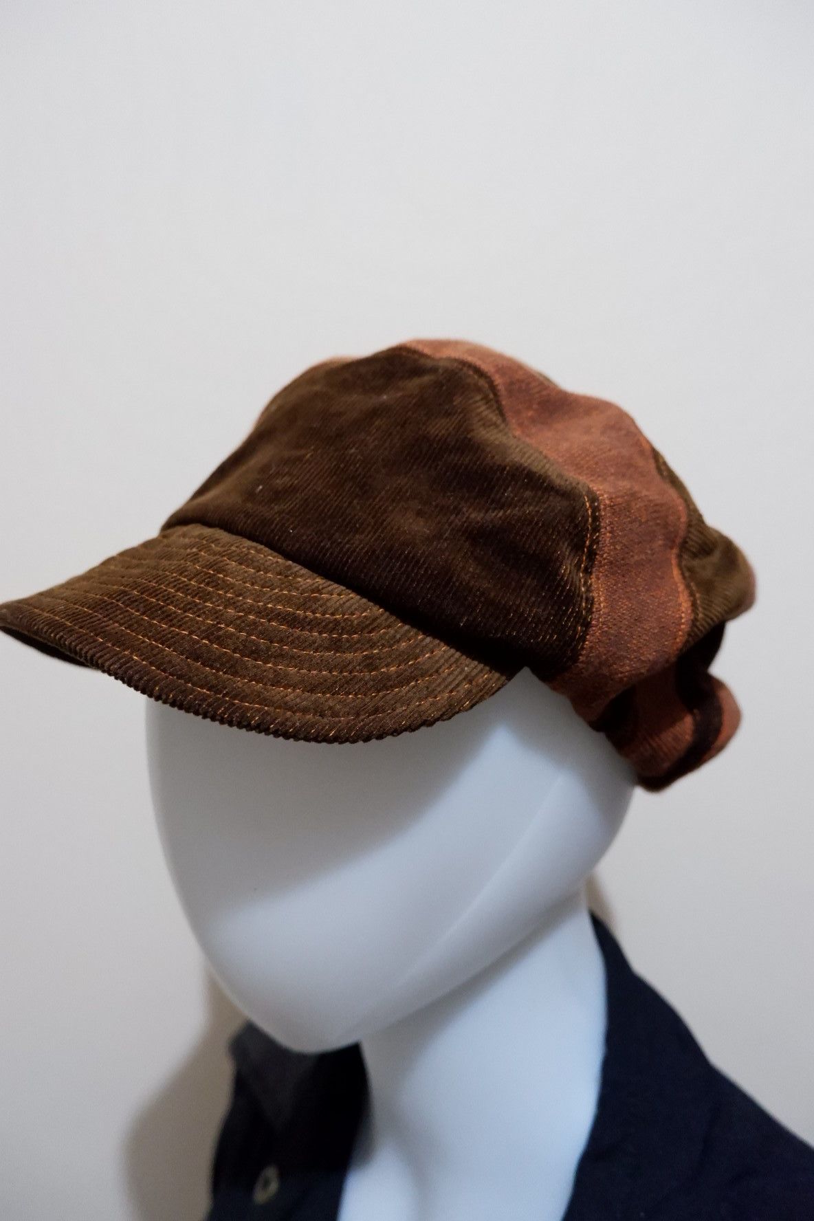 Japanese Brand Vintage Top Knot Patchwork Hat Size ONE SIZE - 2 Thumbnail