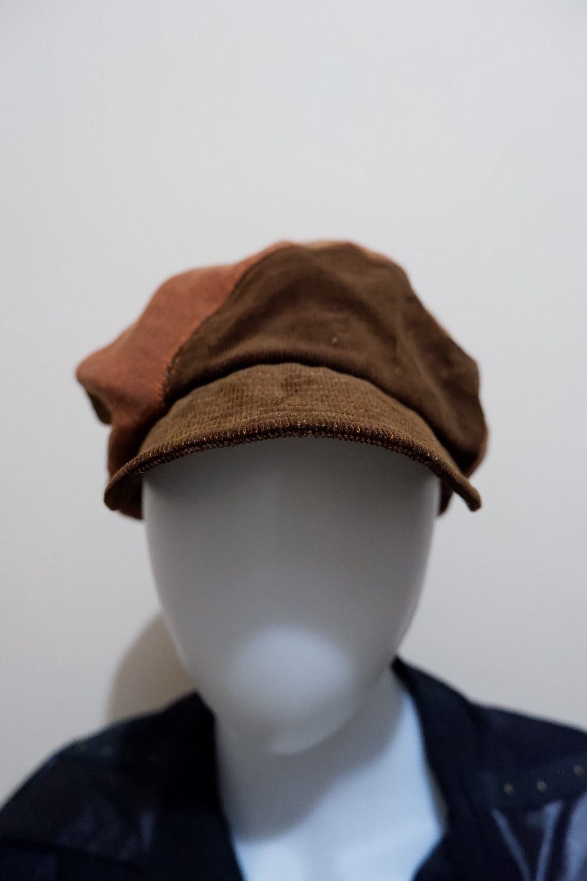 Japanese Brand Vintage Top Knot Patchwork Hat Size ONE SIZE - 1 Thumbnail