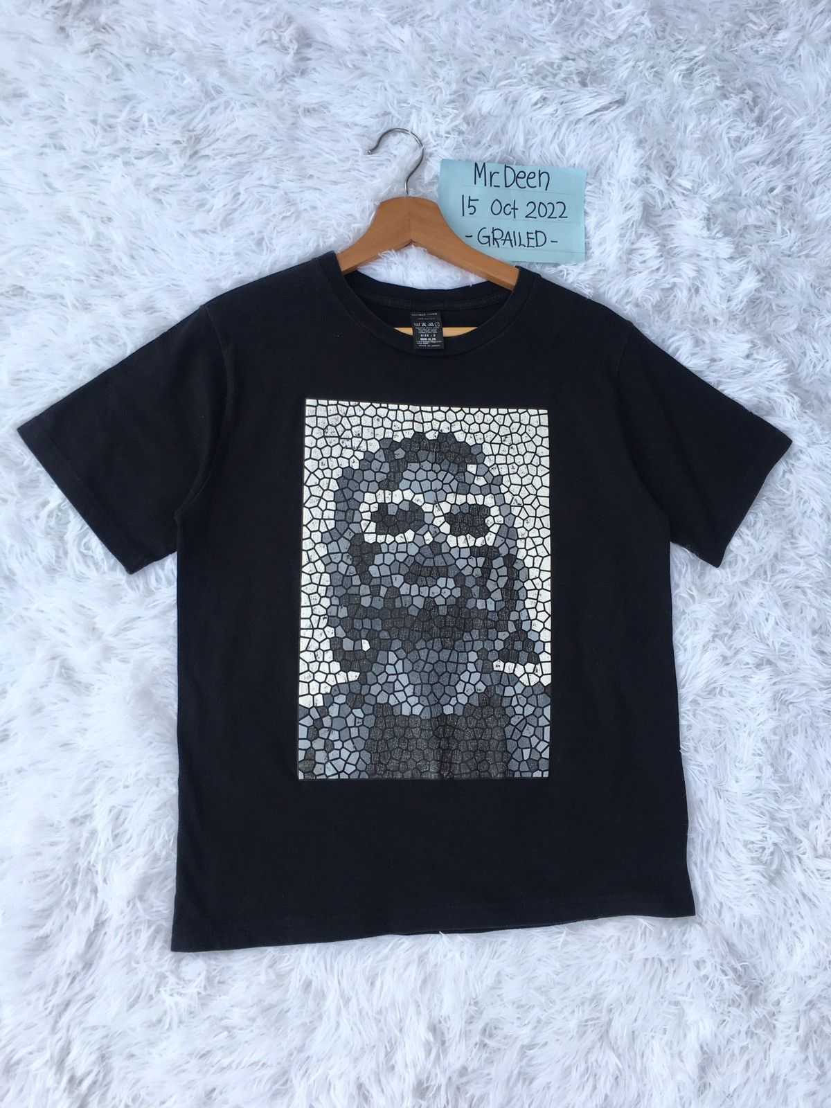 Number (N)ine Rare Number Nine Kurt Cobain Mosaic Tshirt Size US S / EU 44-46 / 1 - 2 Thumbnail