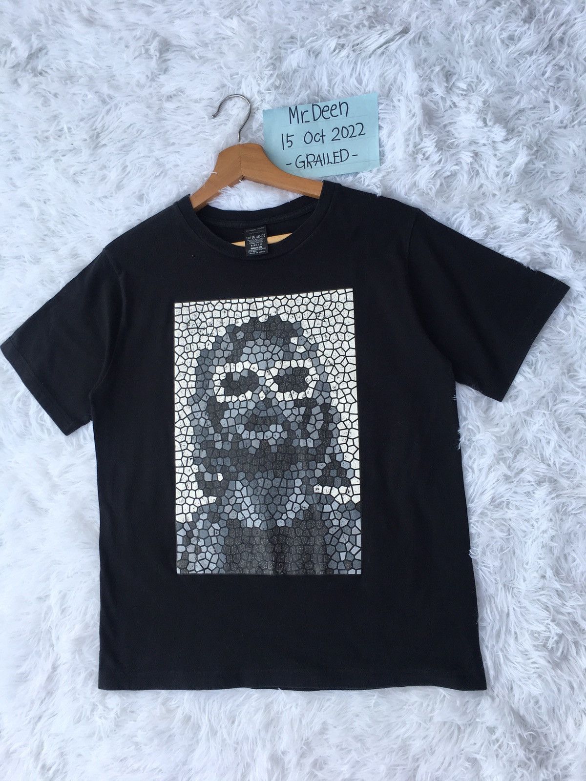 Number (N)ine Rare Number Nine Kurt Cobain Mosaic Tshirt Size US S / EU 44-46 / 1 - 3 Thumbnail
