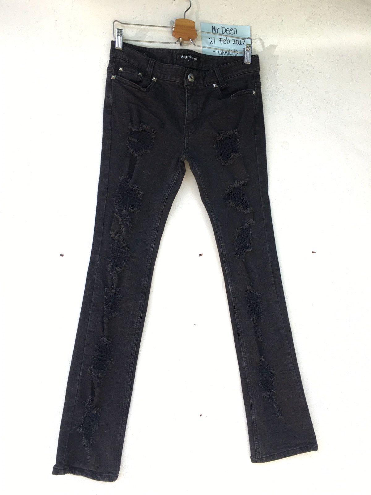 Japanese Brand Rare Sexpot Revenge Seditionaries Patchwork Jeans Size US 30 / EU 46 - 2 Thumbnail