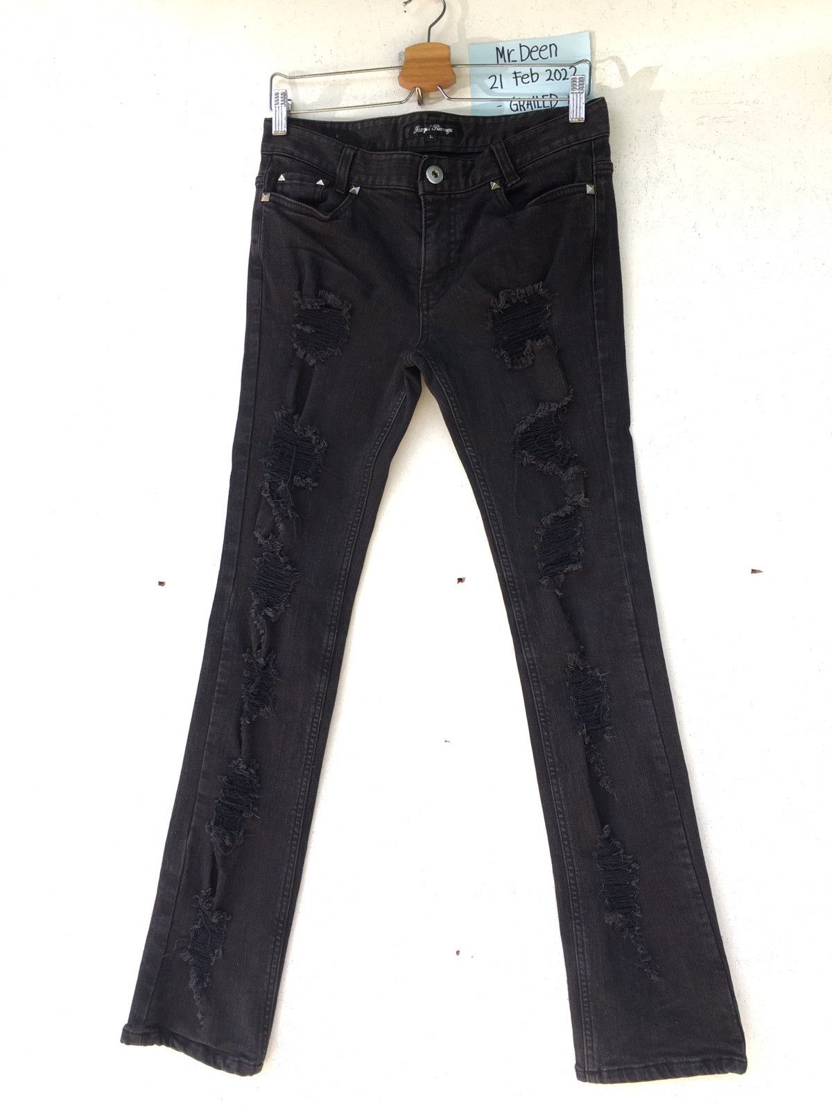 Japanese Brand Rare Sexpot Revenge Seditionaries Patchwork Jeans Size US 30 / EU 46 - 3 Thumbnail