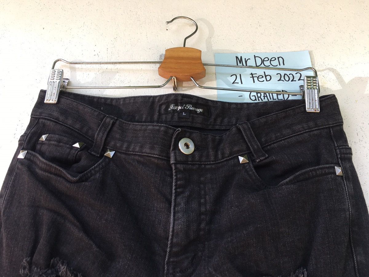 Japanese Brand Rare Sexpot Revenge Seditionaries Patchwork Jeans Size US 30 / EU 46 - 9 Thumbnail