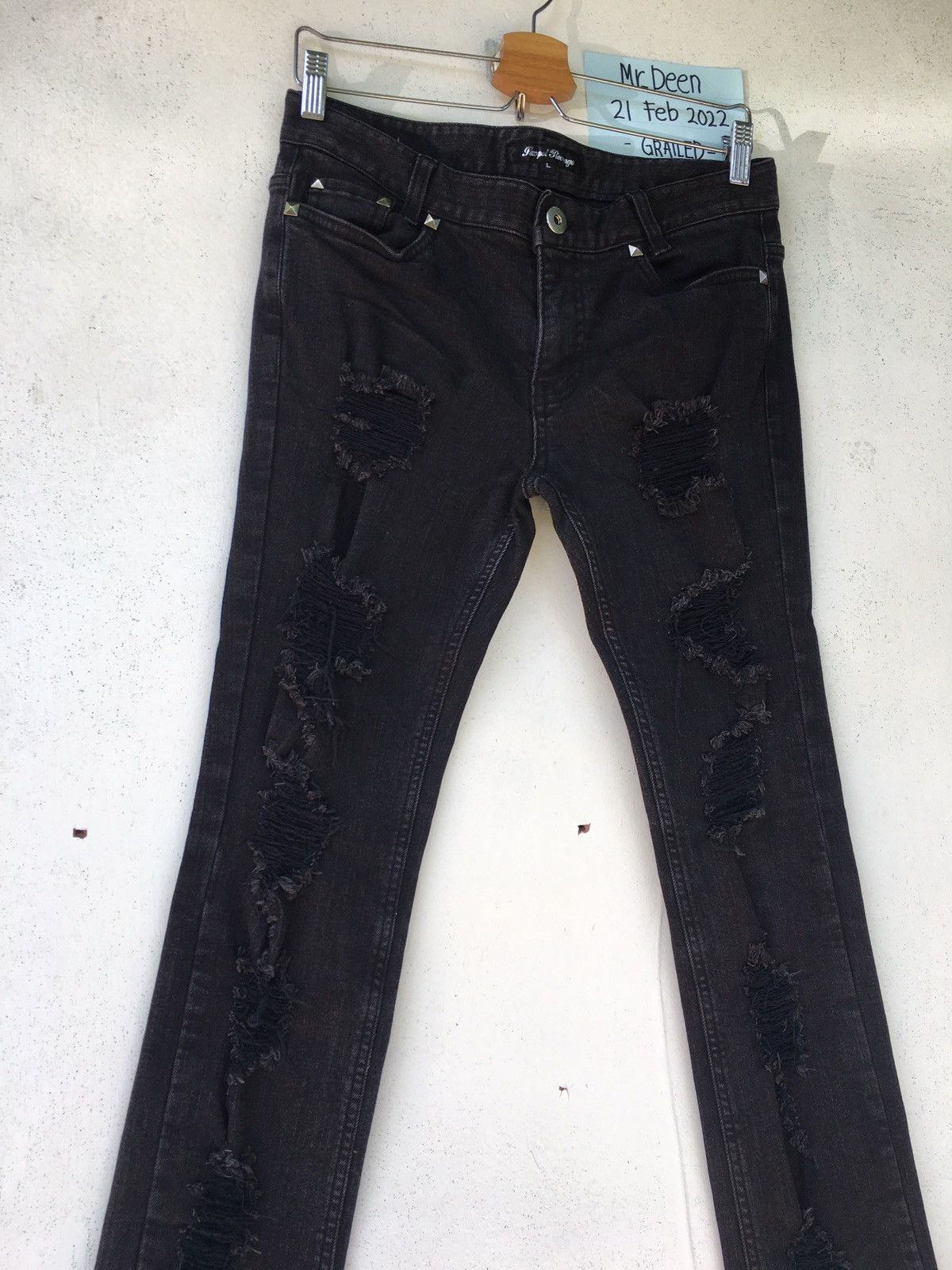 Japanese Brand Rare Sexpot Revenge Seditionaries Patchwork Jeans Size US 30 / EU 46 - 5 Thumbnail