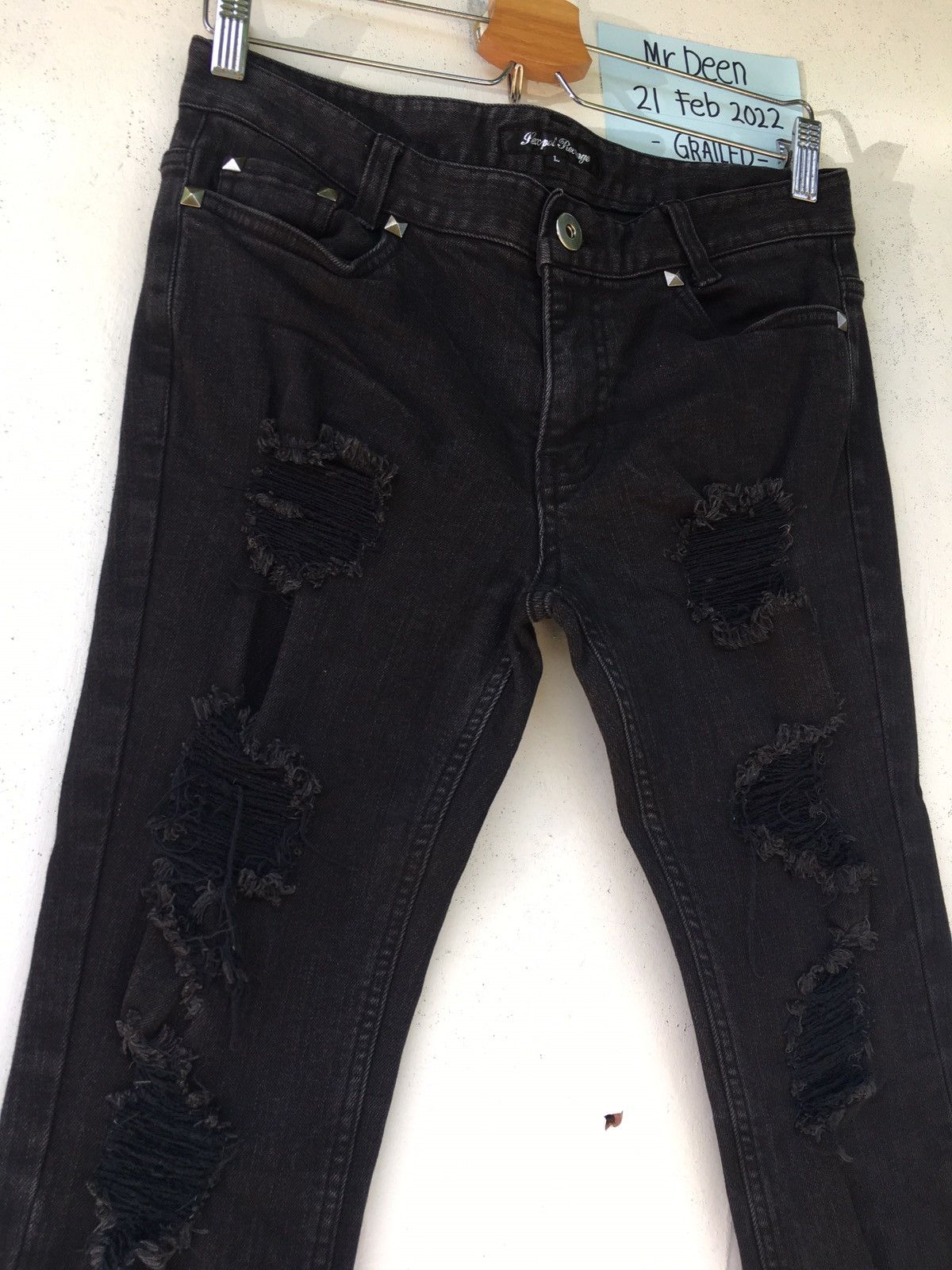 Japanese Brand Rare Sexpot Revenge Seditionaries Patchwork Jeans Size US 30 / EU 46 - 8 Thumbnail