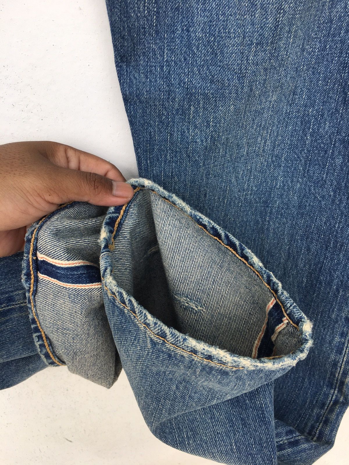 Hysteric Glamour Rare Hysteric Glamour Kinky Distressed Patchwork Jeans Size US 30 / EU 46 - 25 Thumbnail
