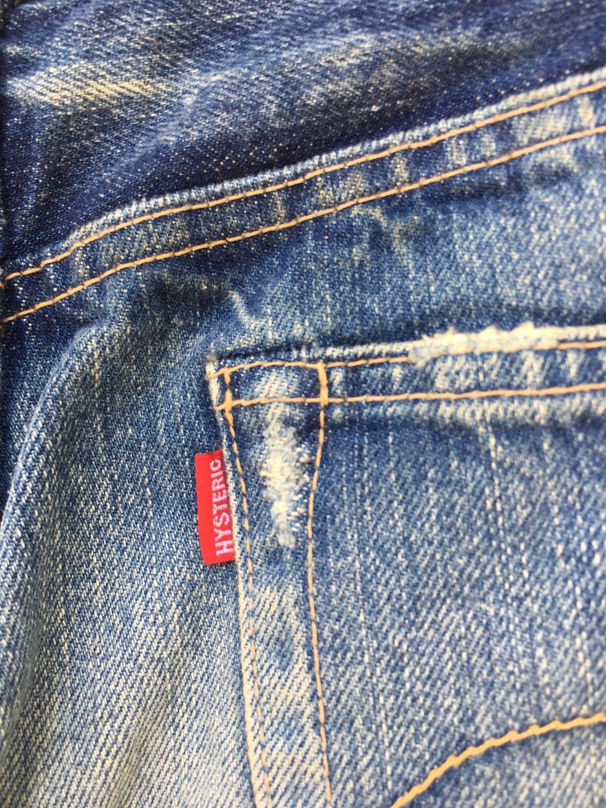 Hysteric Glamour Rare Hysteric Glamour Kinky Distressed Patchwork Jeans Size US 30 / EU 46 - 24 Thumbnail