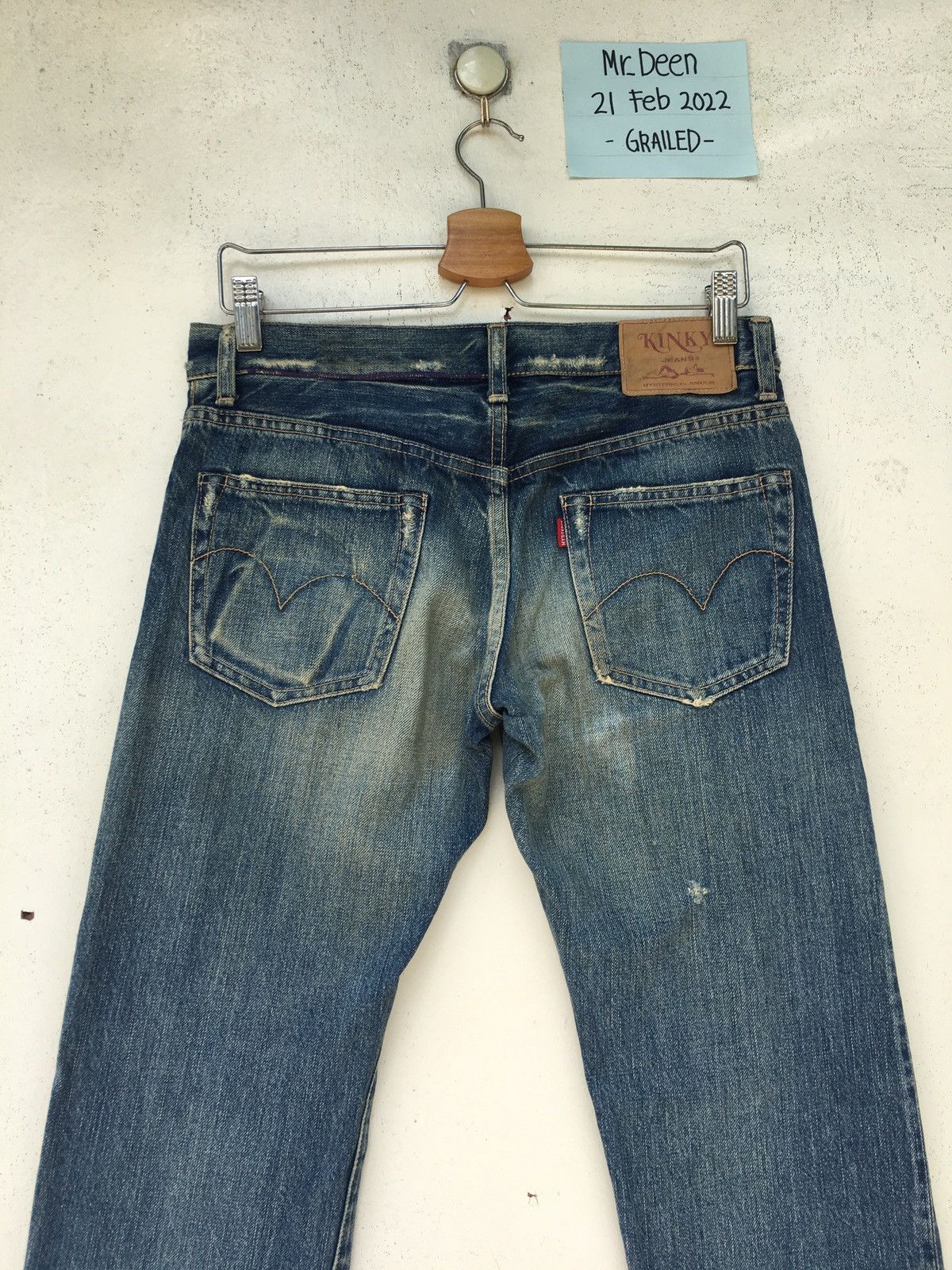 Hysteric Glamour Rare Hysteric Glamour Kinky Distressed Patchwork Jeans Size US 30 / EU 46 - 20 Thumbnail