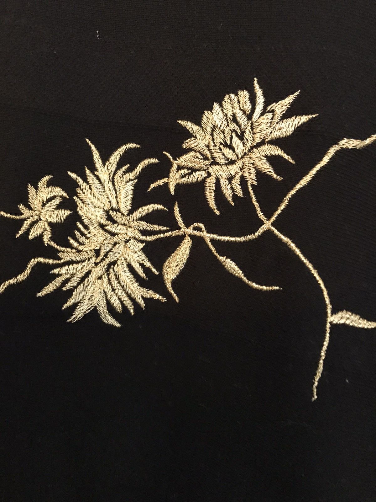 Haider Ackermann Haider Ackermann Gold oversized embroidered sweatshirt Size US M / EU 48-50 / 2 - 3 Thumbnail