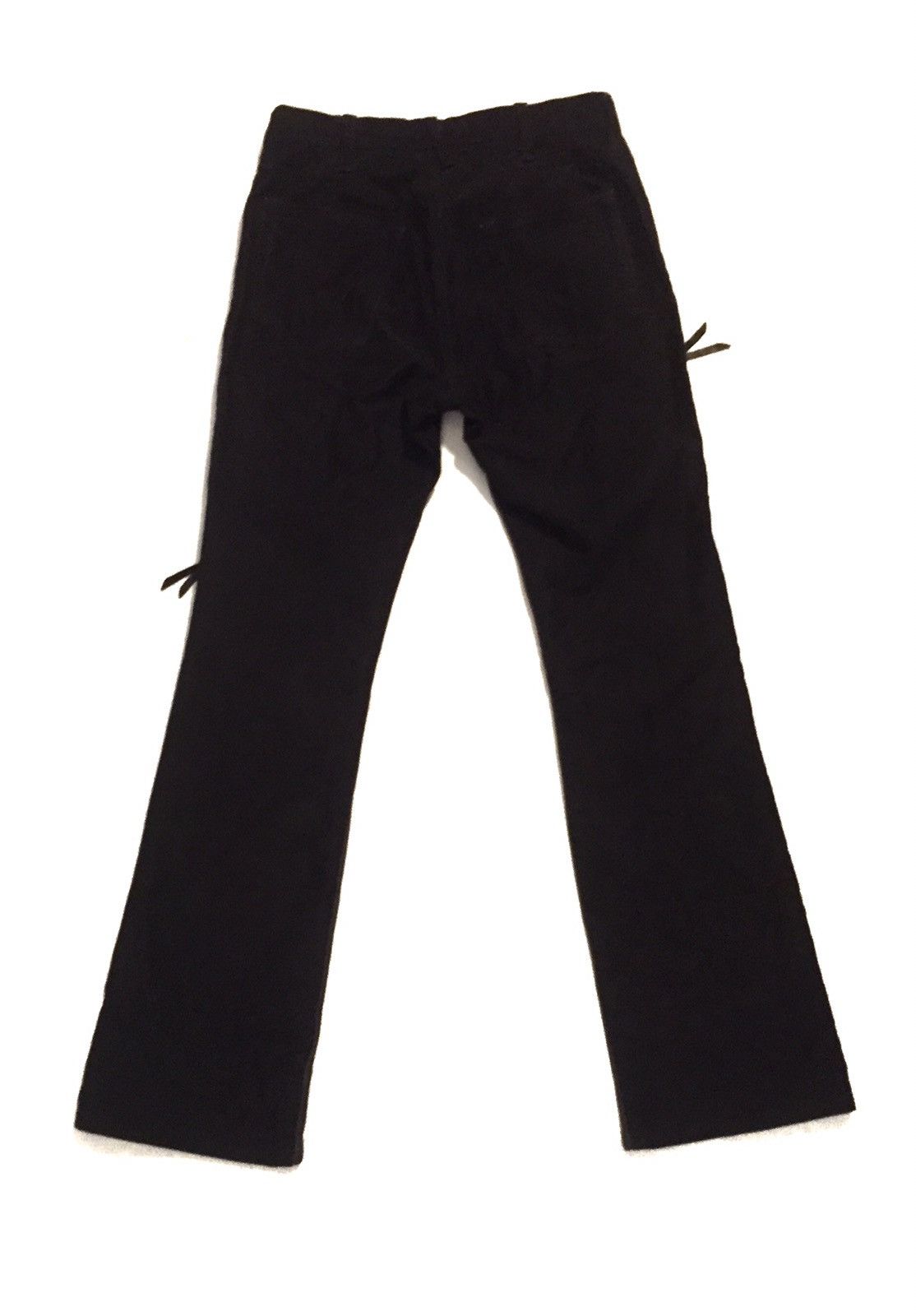 Japanese Brand × Leather Black cow leather bootcut pant made in Japan Size US 28 / EU 44 - 5 Thumbnail