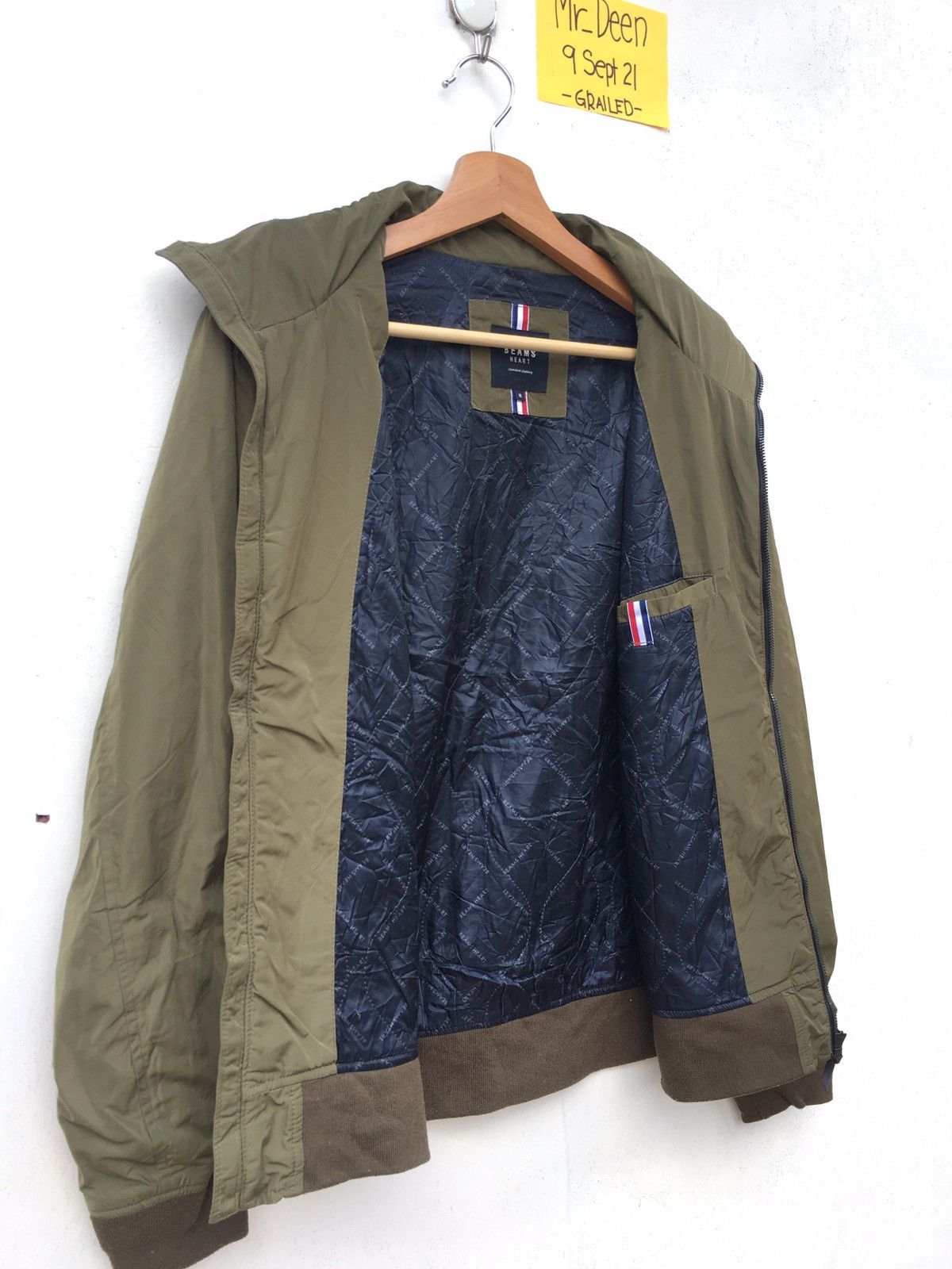 Beams Plus Vintage Rare Beams Nylon Jacket Hoodie Size US M / EU 48-50 / 2 - 7 Thumbnail