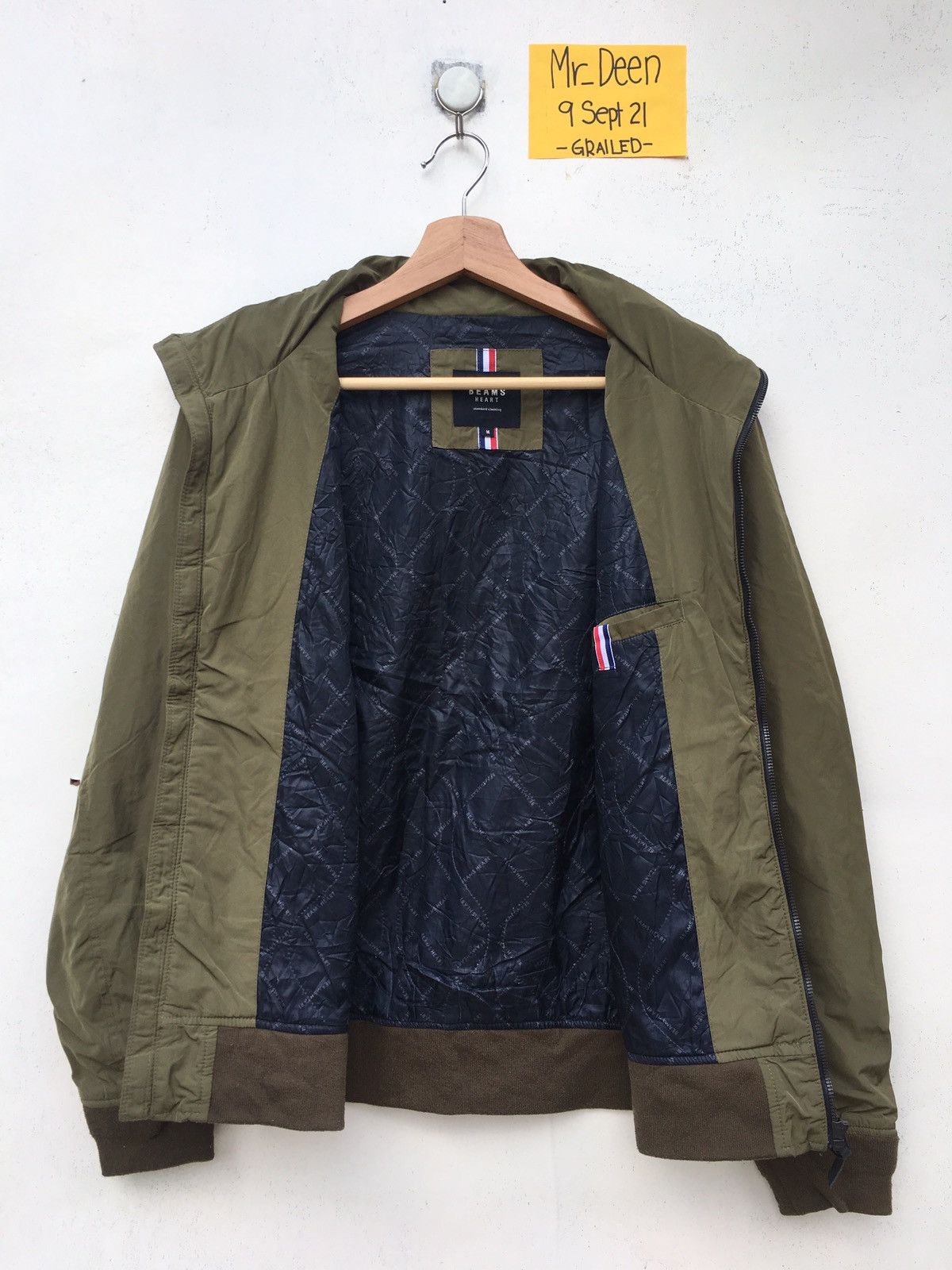 Beams Plus Vintage Rare Beams Nylon Jacket Hoodie Size US M / EU 48-50 / 2 - 6 Thumbnail